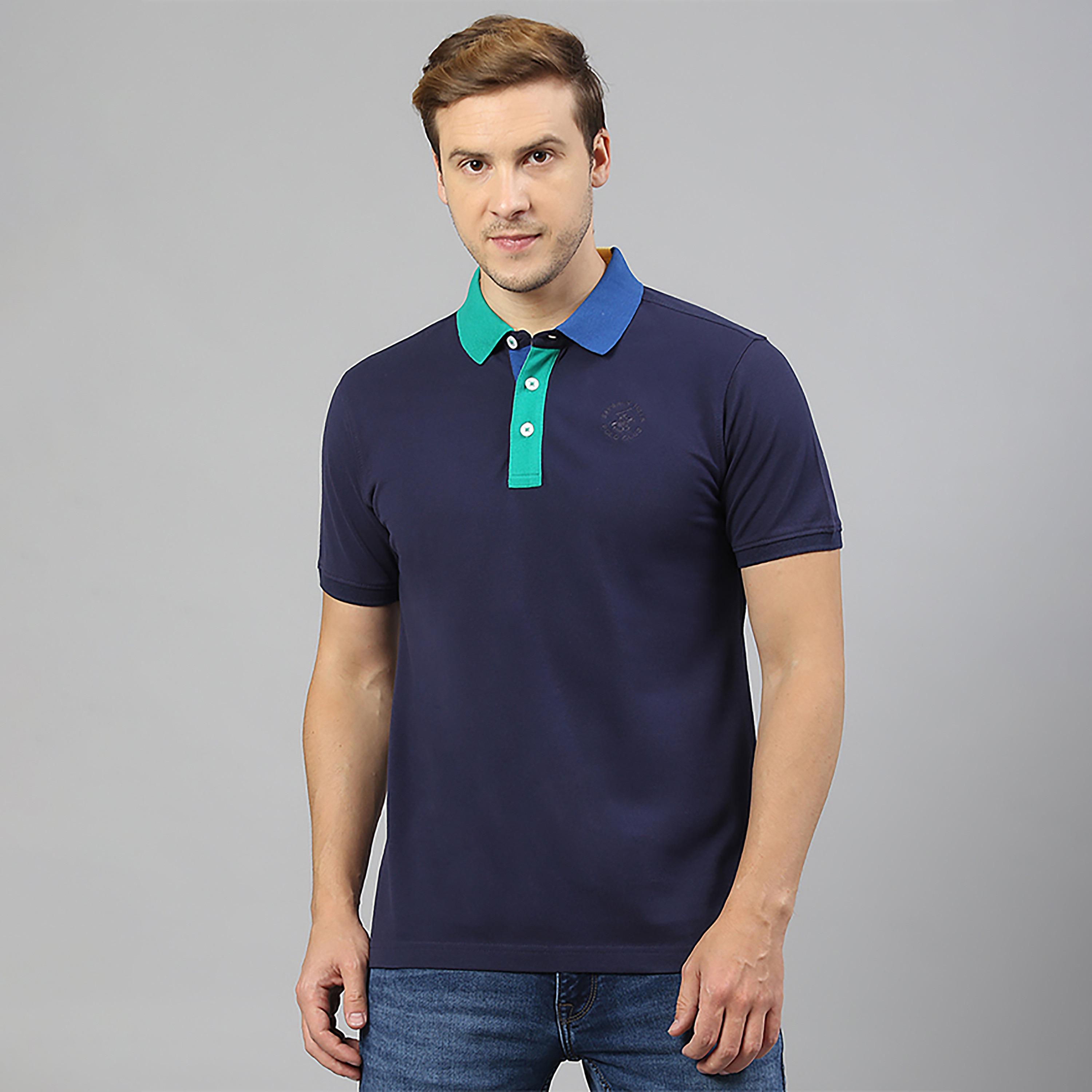 Beverly Hills Polo Club Plain Collared Short Sleeves Polo T-Shirt-men-clothing-tshirtsandpolos-polos-image-1