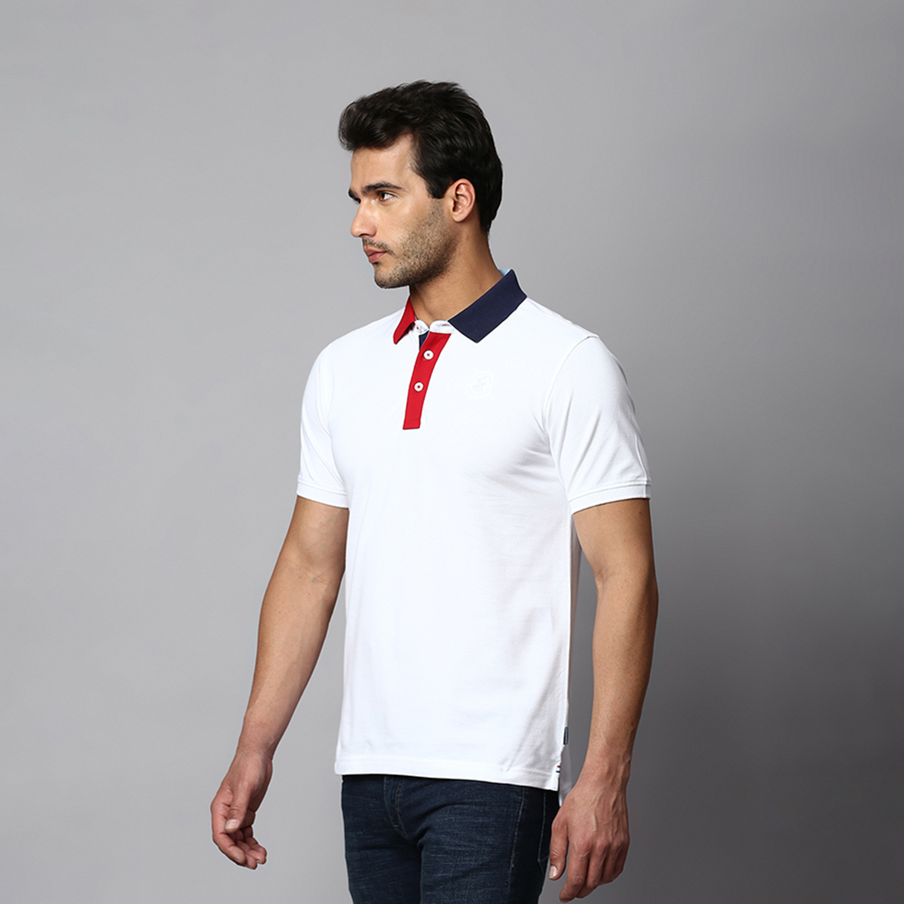Beverly Hills Polo Club Solid Collared Short Sleeve Polo T-shirt-men-clothing-tshirtsandpolos-polos-image-2