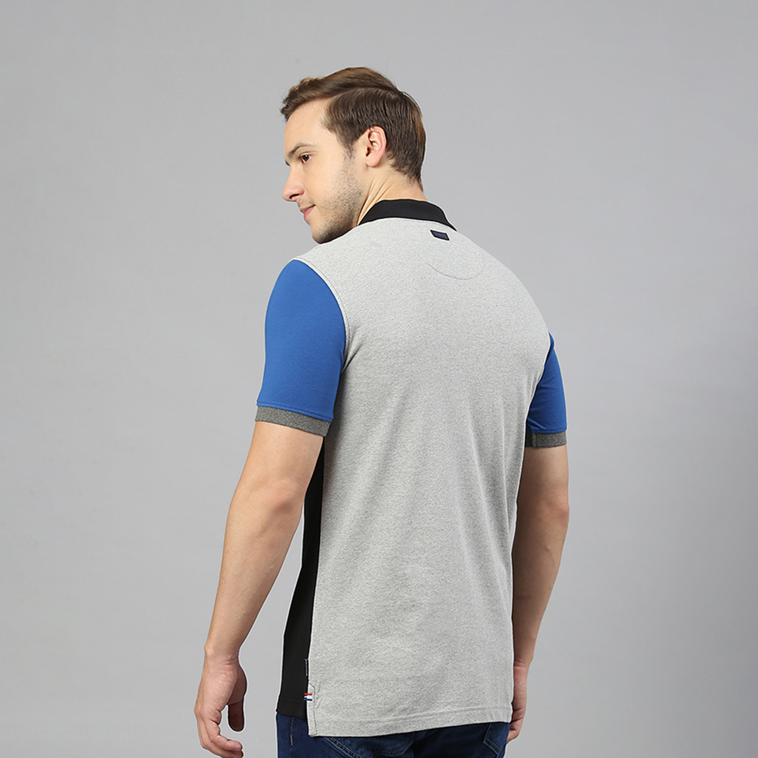Beverly Hills Polo Club Color Block Collared Short Sleeve Polo T-shirt-men-clothing-tshirtsandpolos-polos-image-4