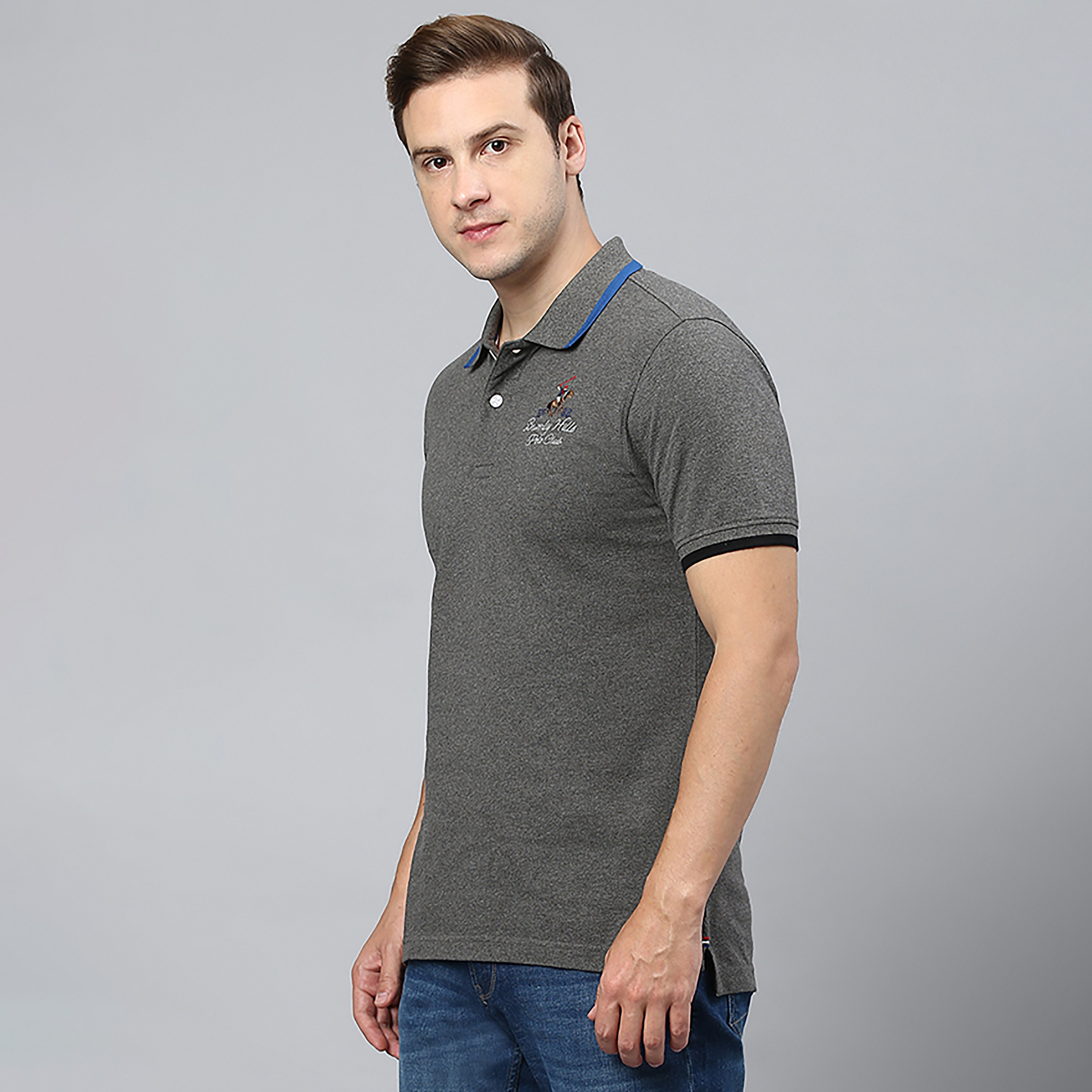 Beverly Hills Polo Club Plain Collared Short Sleeves Polo T-Shirt-men-clothing-tshirtsandpolos-polos-image-2