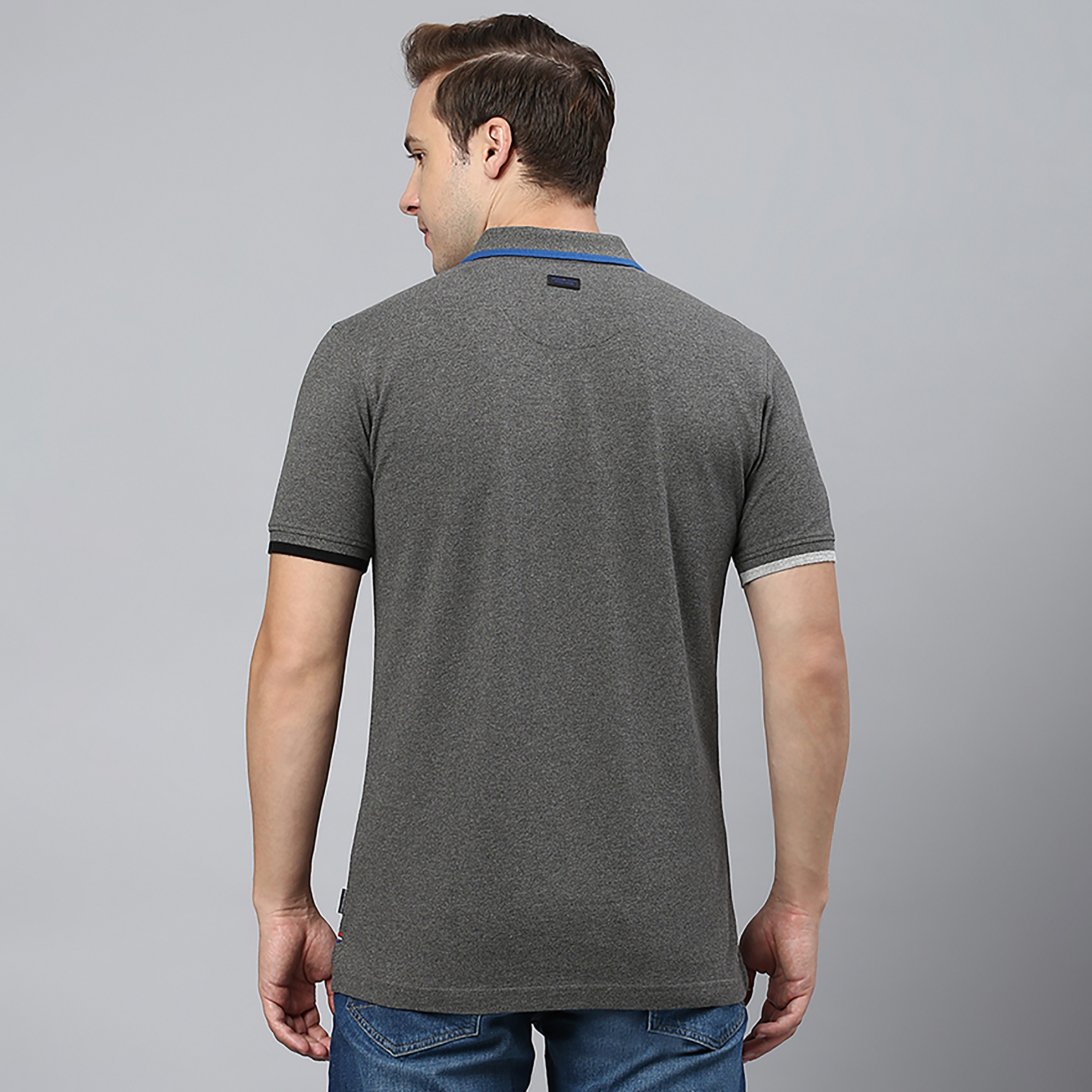 تي شيرت بولو من بيفرلي هيلز بولو كلوب سادة بياقة وأكمام قصيرة-men-clothing-tshirtsandpolos-polos-image-4