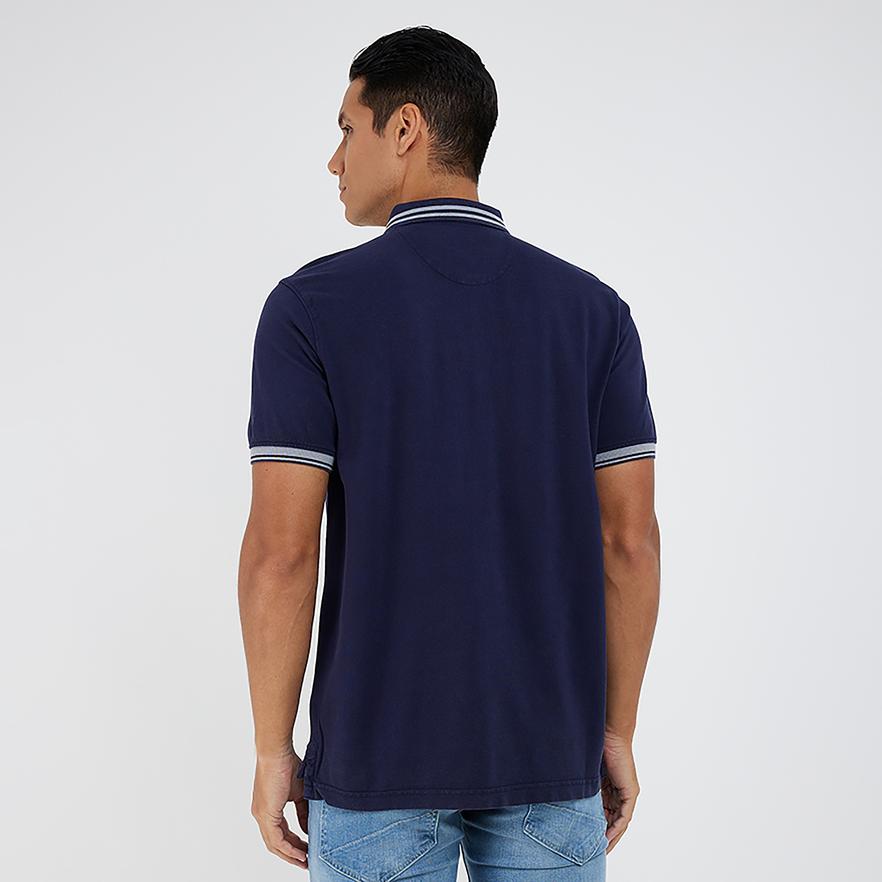Beverly Hills Polo Club Logo Collared Short Sleeves Polo T-Shirt-men-clothing-tshirtsandpolos-polos-image-4