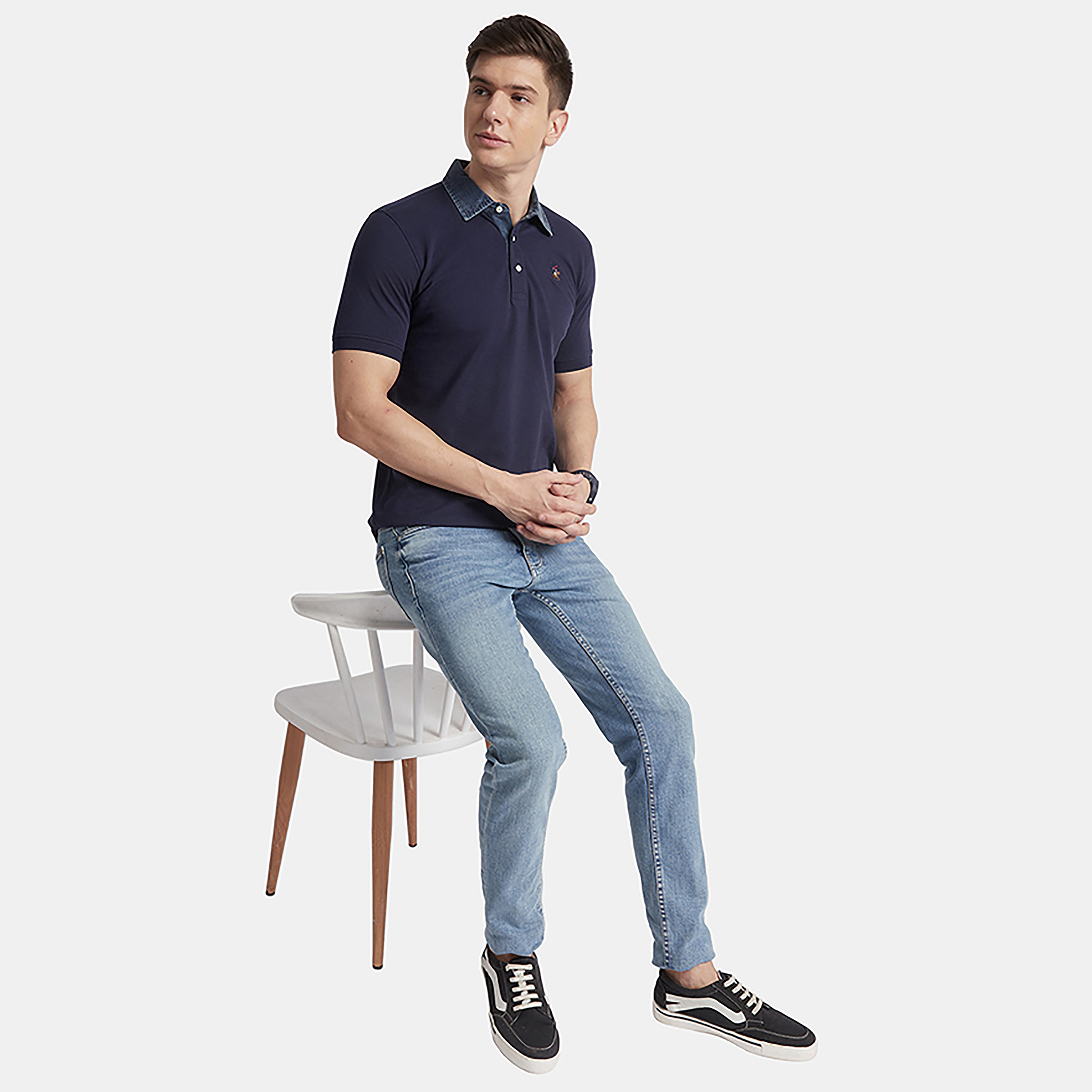 تي شيرت بولو من بيفرلي هيلز بولو كلوب بياقة وأكمام قصيرة مع شعار-men-clothing-tshirtsandpolos-polos-image-2
