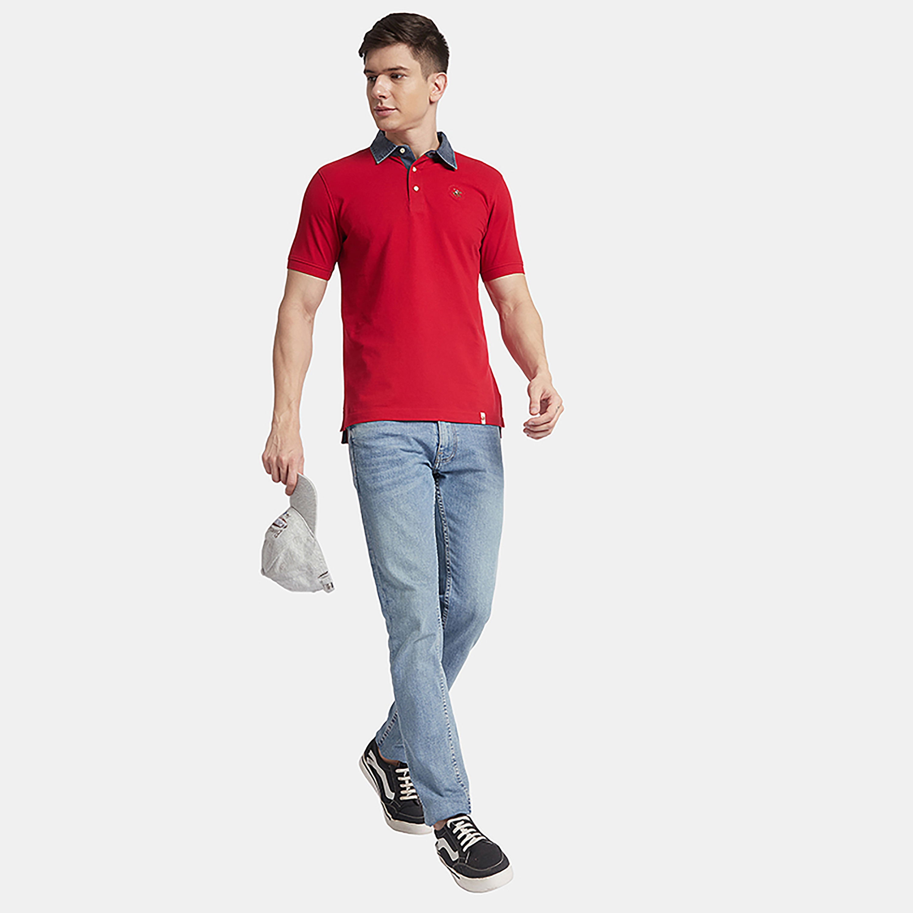 تي شيرت بولو من بيفرلي هيلز بولو كلوب بياقة وأكمام قصيرة مع شعار-men-clothing-tshirtsandpolos-polos-image-6