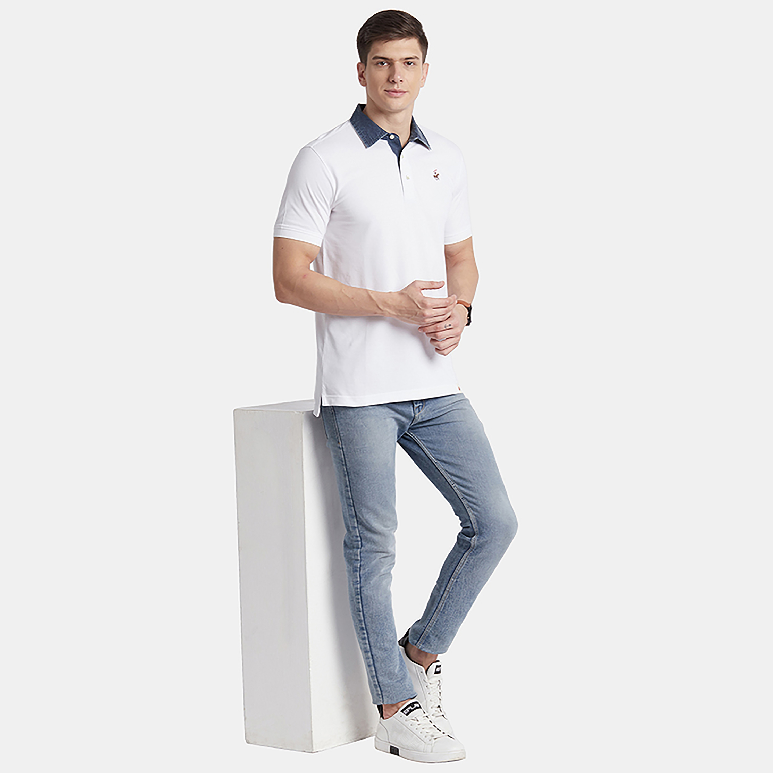 تي شيرت بولو من بيفرلي هيلز بولو كلوب بياقة وأكمام قصيرة مع شعار-men-clothing-tshirtsandpolos-polos-image-10