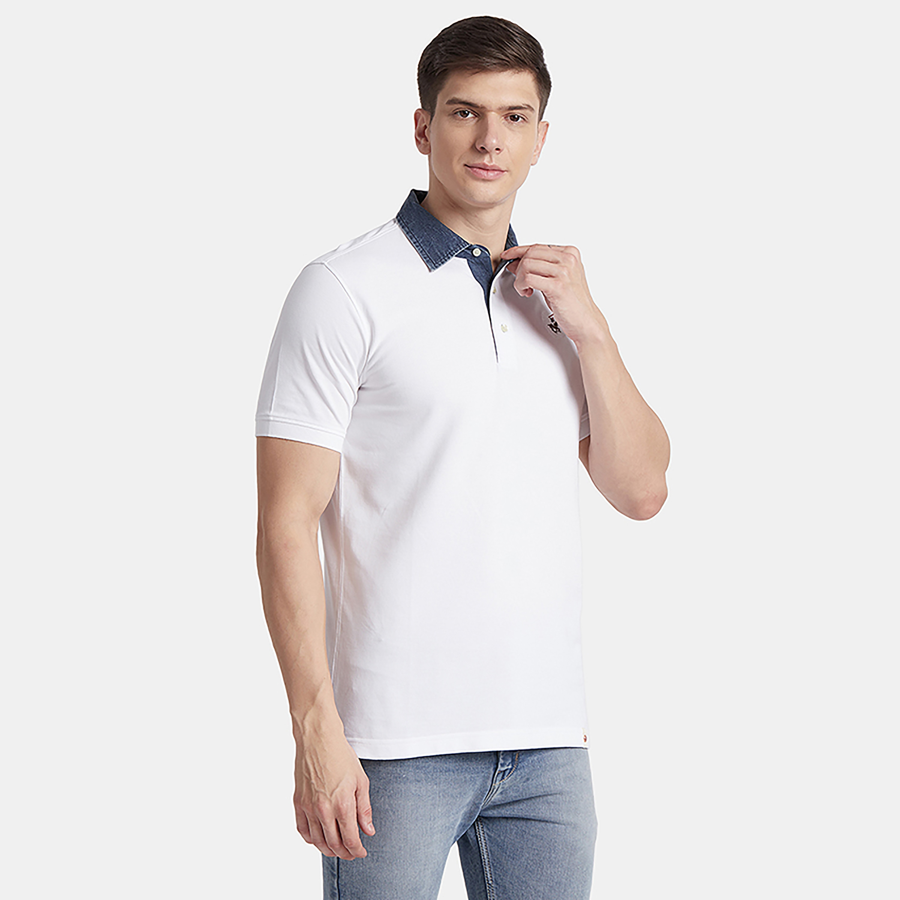 تي شيرت بولو من بيفرلي هيلز بولو كلوب بياقة وأكمام قصيرة مع شعار-men-clothing-tshirtsandpolos-polos-image-12