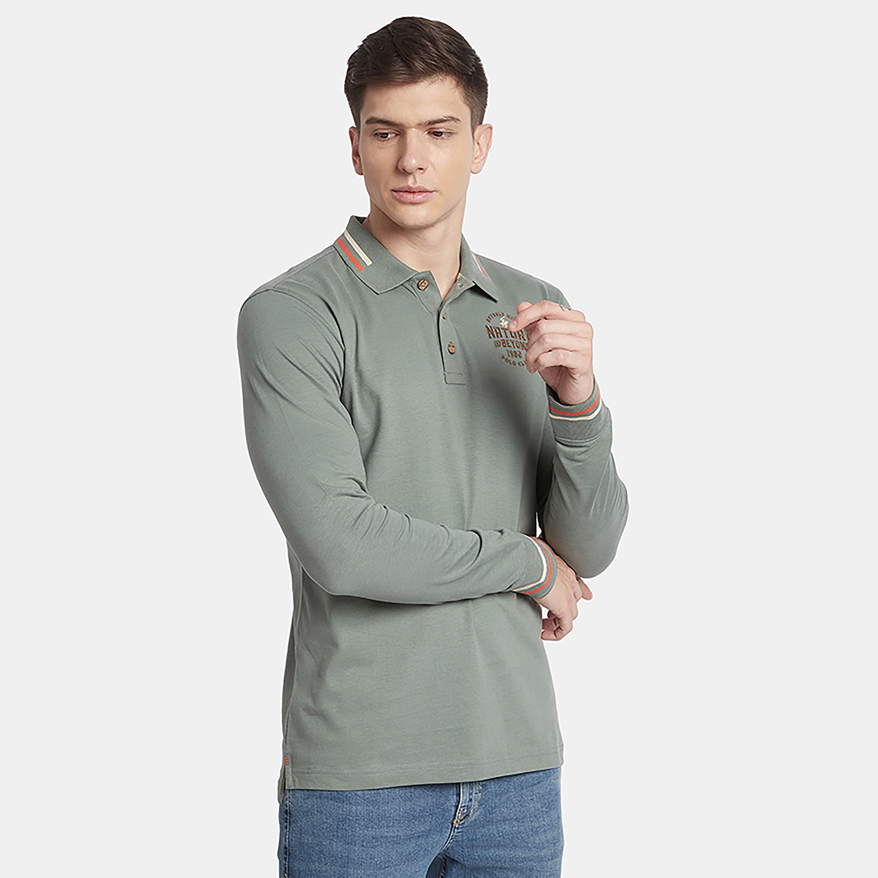 Beverly Hills Polo Club Logo Collared Long Sleeves Polo T-Shirt-men-clothing-tshirtsandpolos-polos-image-4