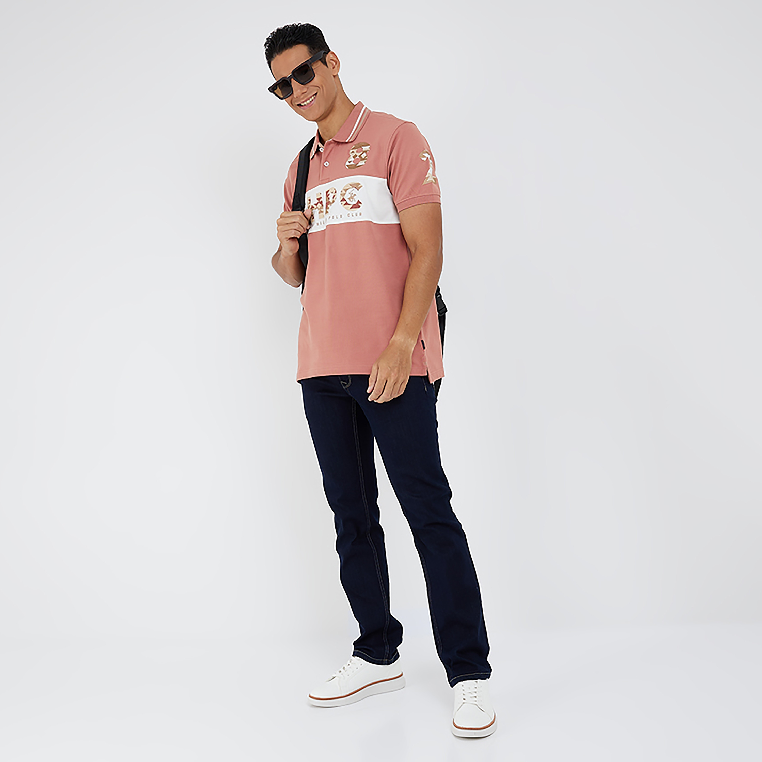تي شيرت بولو من بيفرلي هيلز بولو كلوب مع مطبوع بياقة وأكمام قصيرة-men-clothing-tshirtsandpolos-polos-image-6