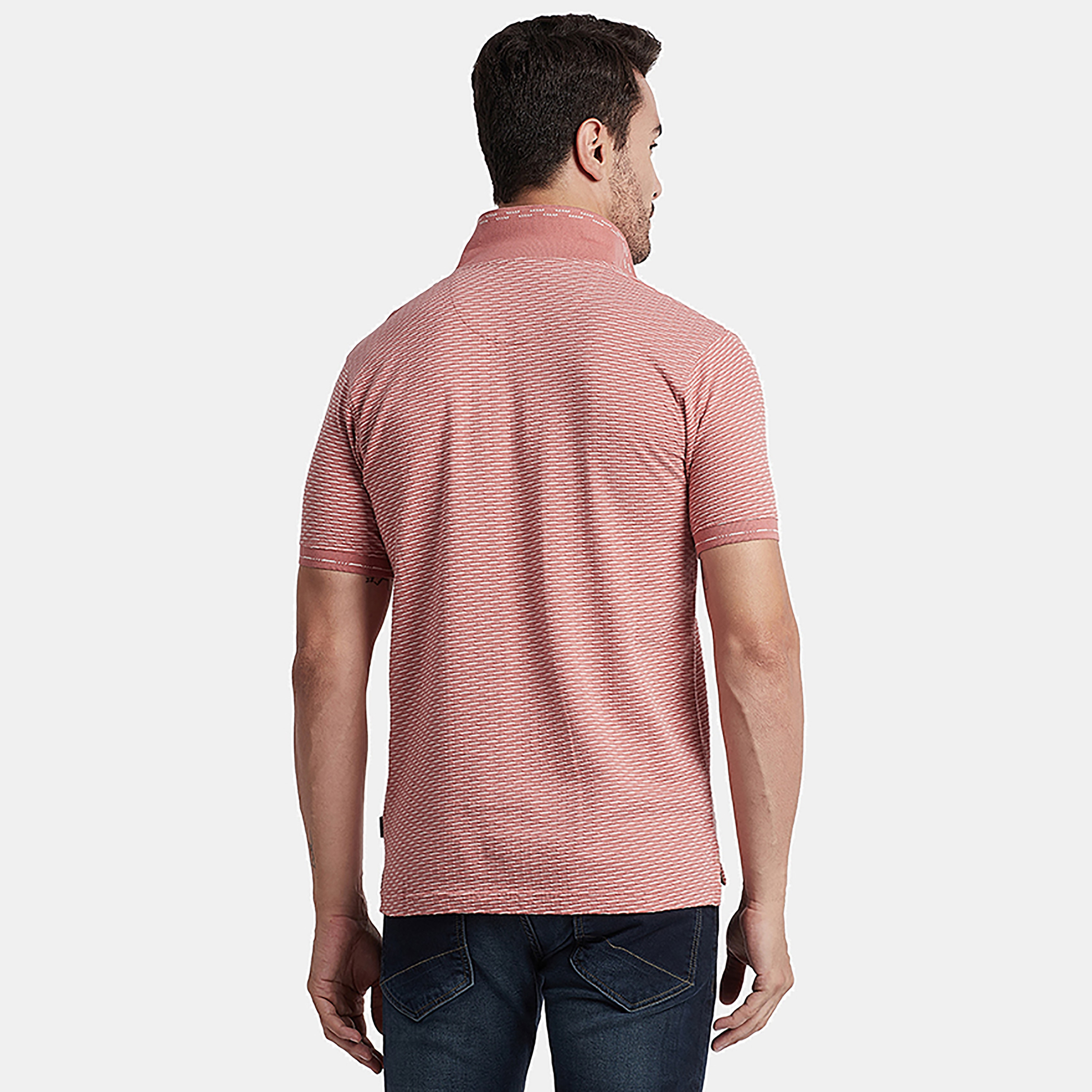 تي شيرت بولو من بيفرلي هيلز بولو كلوب بياقة على شكل وي وأكمام قصيرة-men-clothing-tshirtsandpolos-polos-image-8