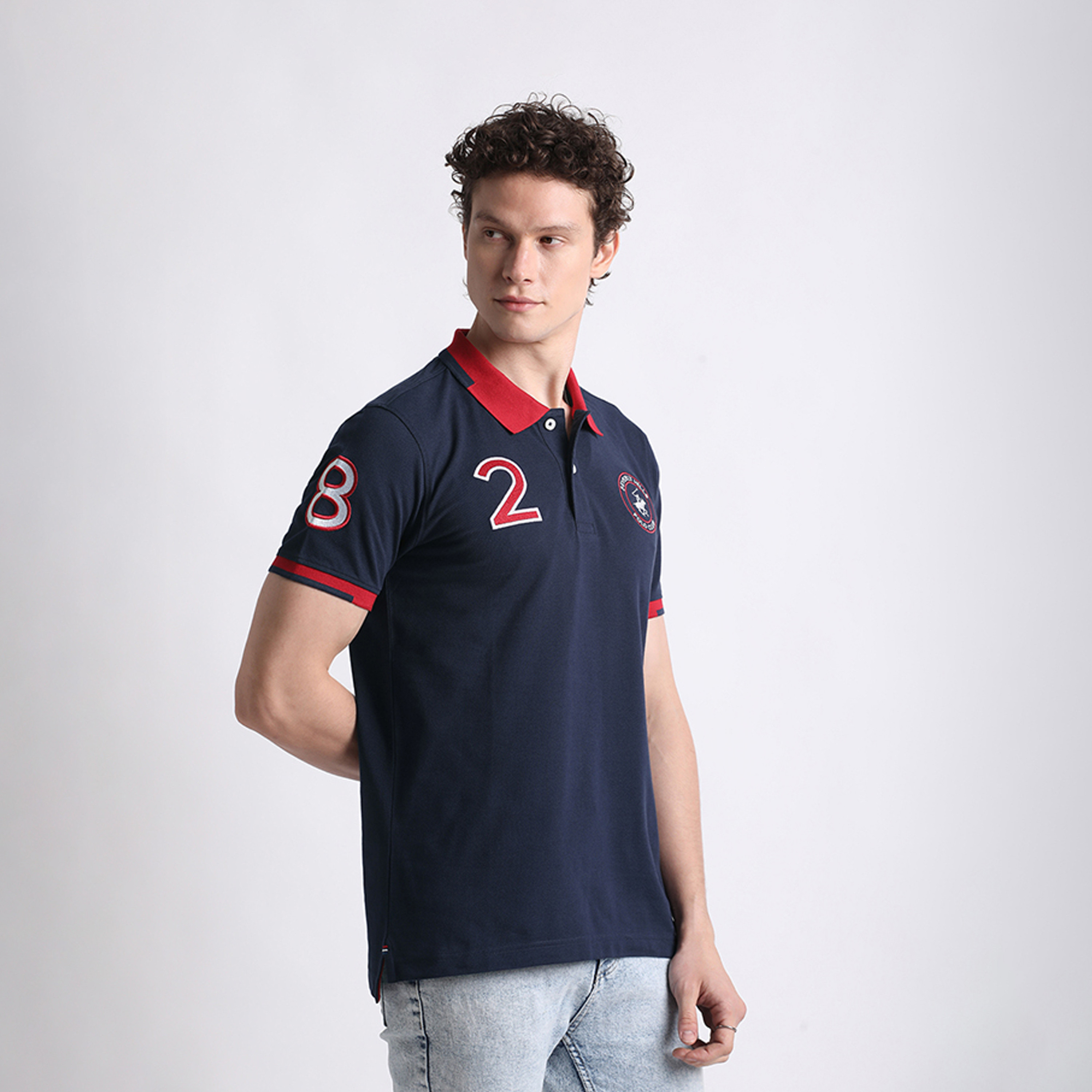 بيفرلي هيلز كلوب-  تي شيرت بولو بأكمام قصيرة للرجال مع شعار مطرز-men-clothing-tshirtsandpolos-polos-image-3