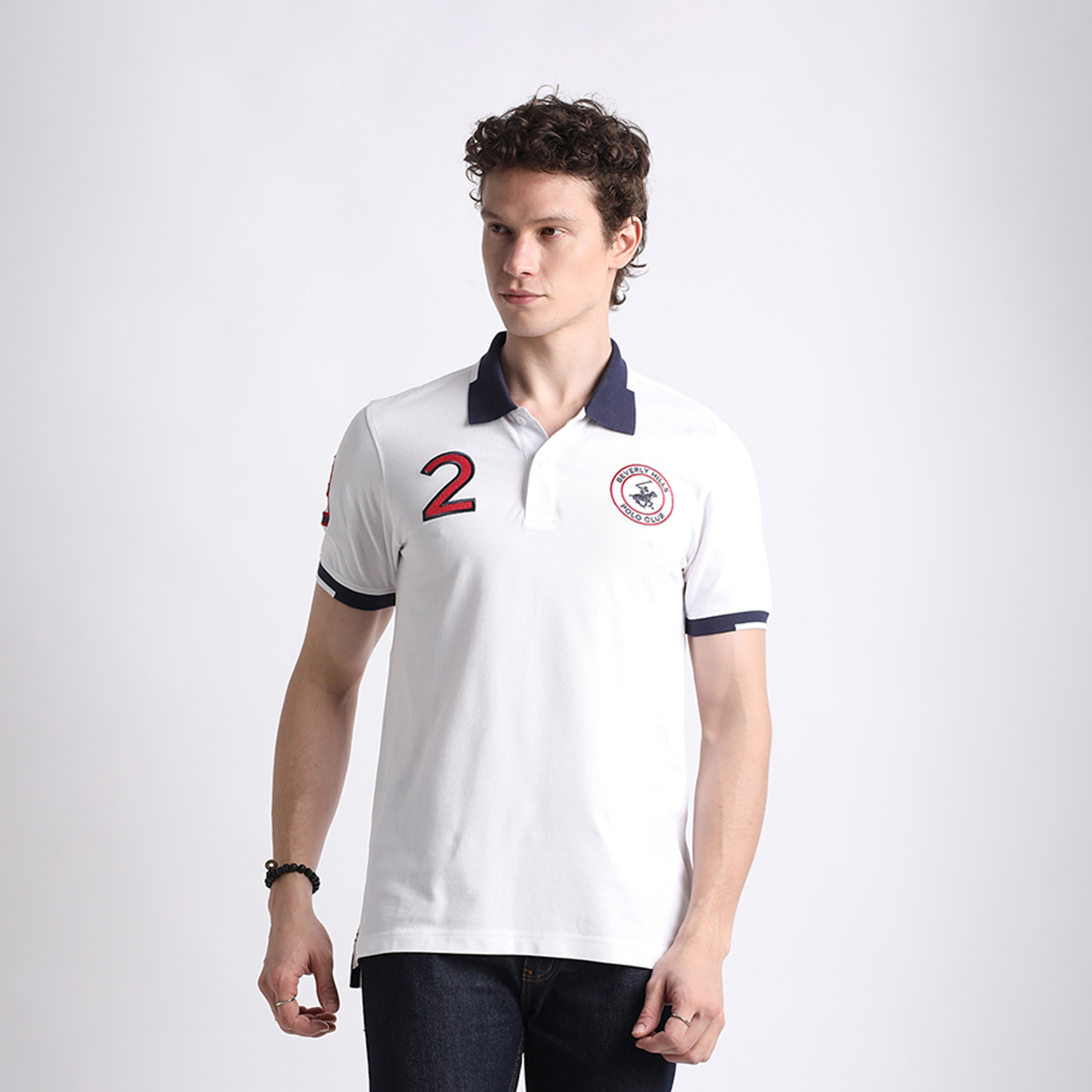 بيفرلي هيلز كلوب-  تي شيرت بولو بأكمام قصيرة للرجال مع شعار مطرز-men-clothing-tshirtsandpolos-polos-image-5