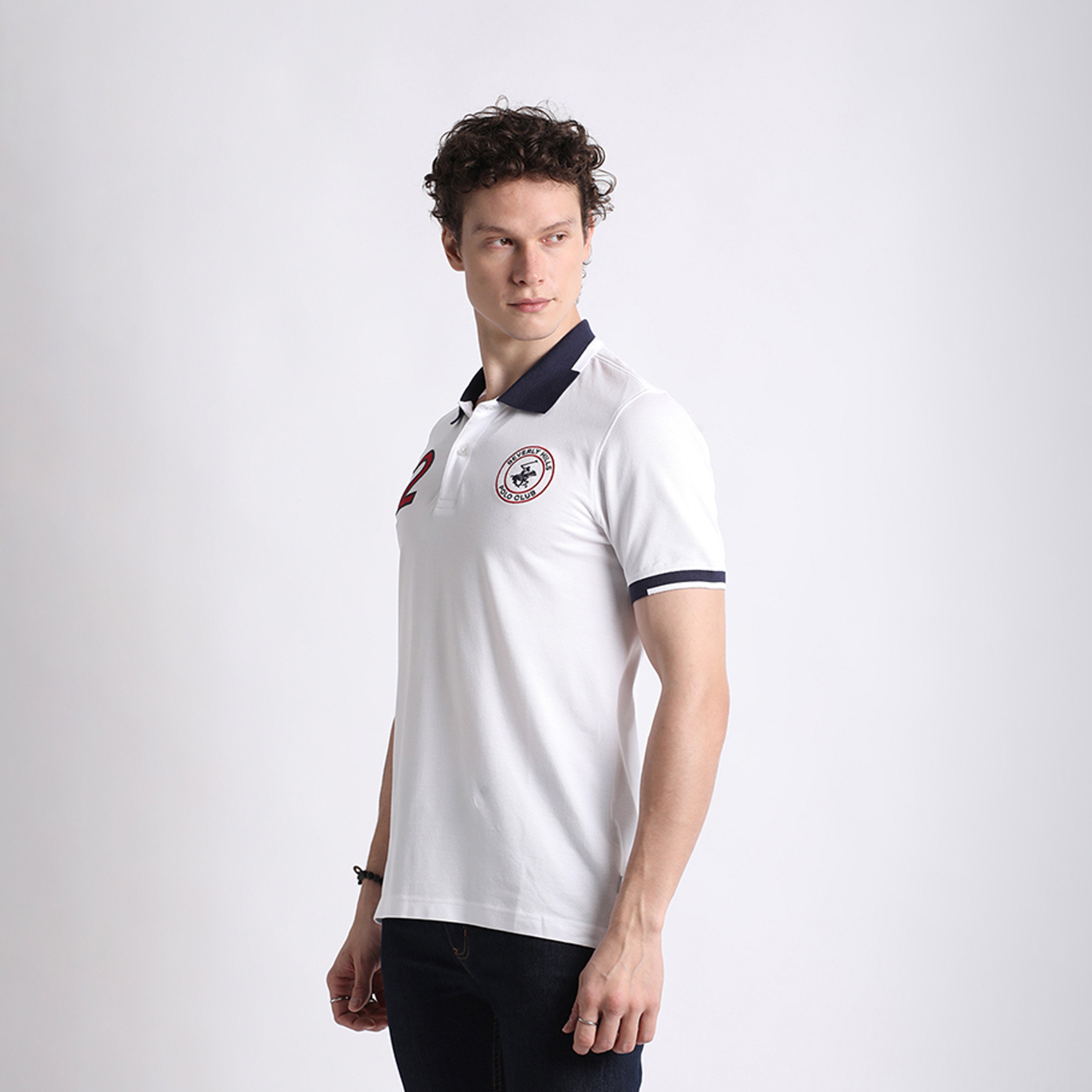 بيفرلي هيلز كلوب-  تي شيرت بولو بأكمام قصيرة للرجال مع شعار مطرز-men-clothing-tshirtsandpolos-polos-image-6