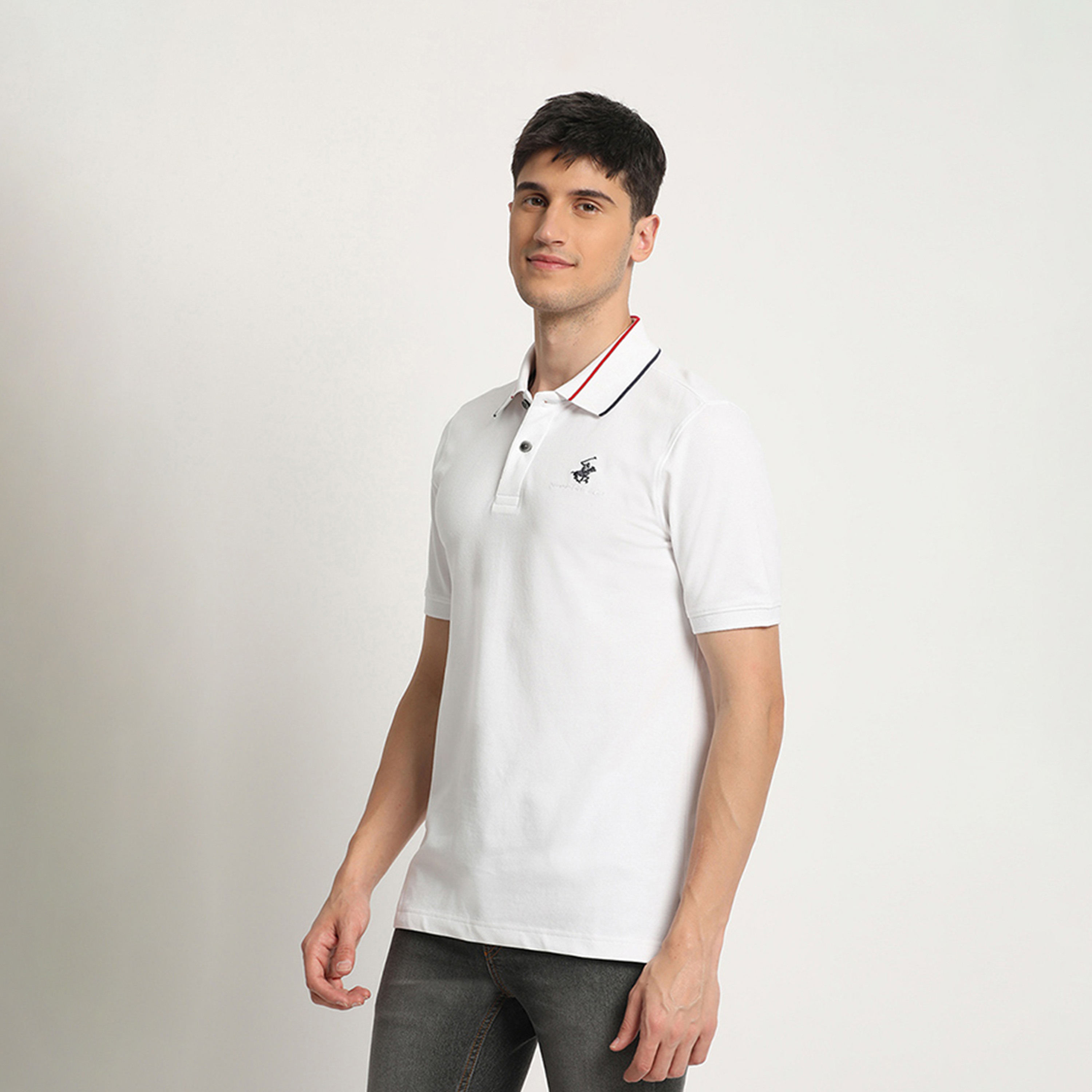 بيفرلي هيلز بولو كلوب- تي شيرت وياقة مطوية أكمام قصيرة وشعار بولو-men-clothing-tshirtsandpolos-polos-image-6