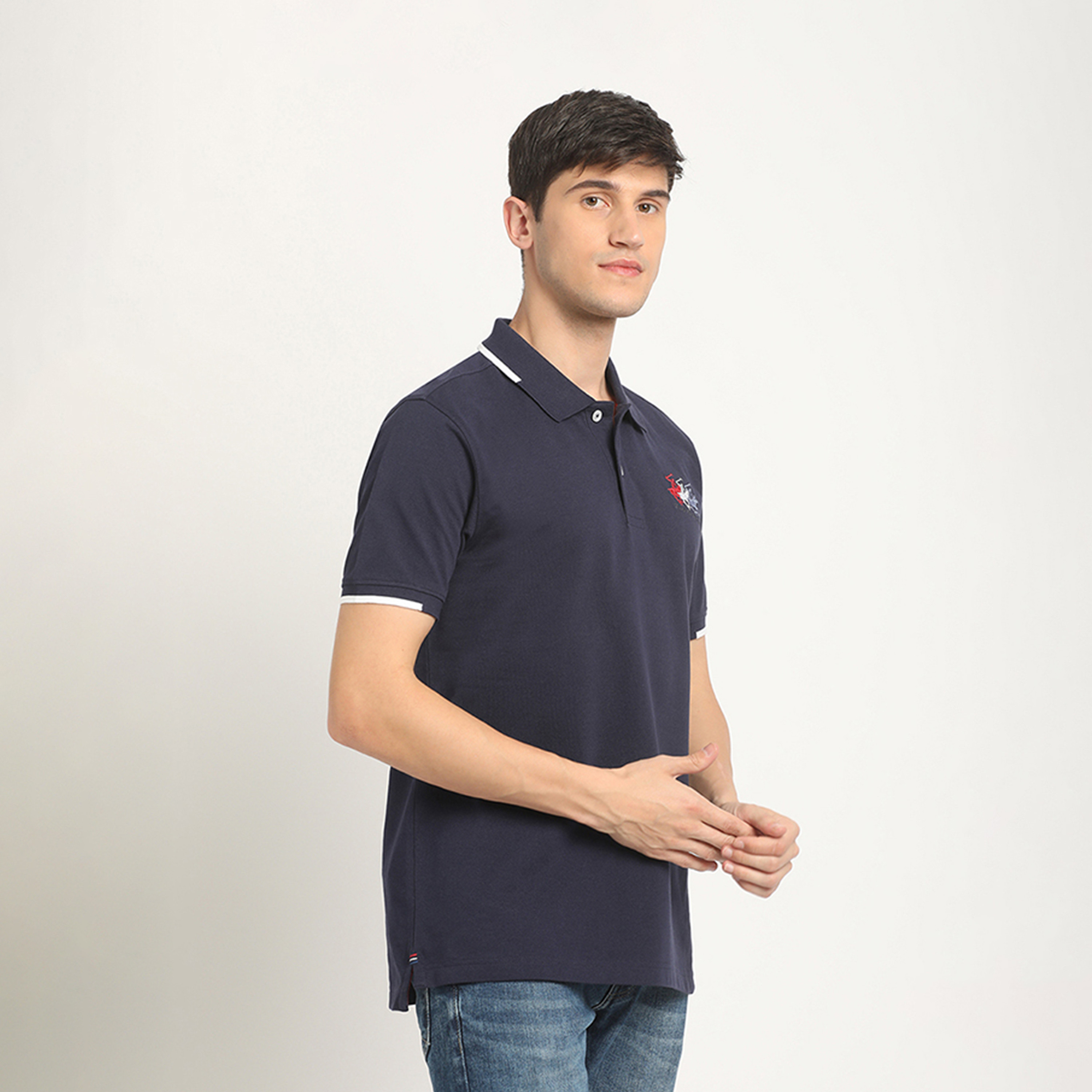 بيفرلي هيلز بولو كلوب- تي شيرت وياقة مطوية أكمام قصيرة وشعار بولو-men-clothing-tshirtsandpolos-polos-image-7