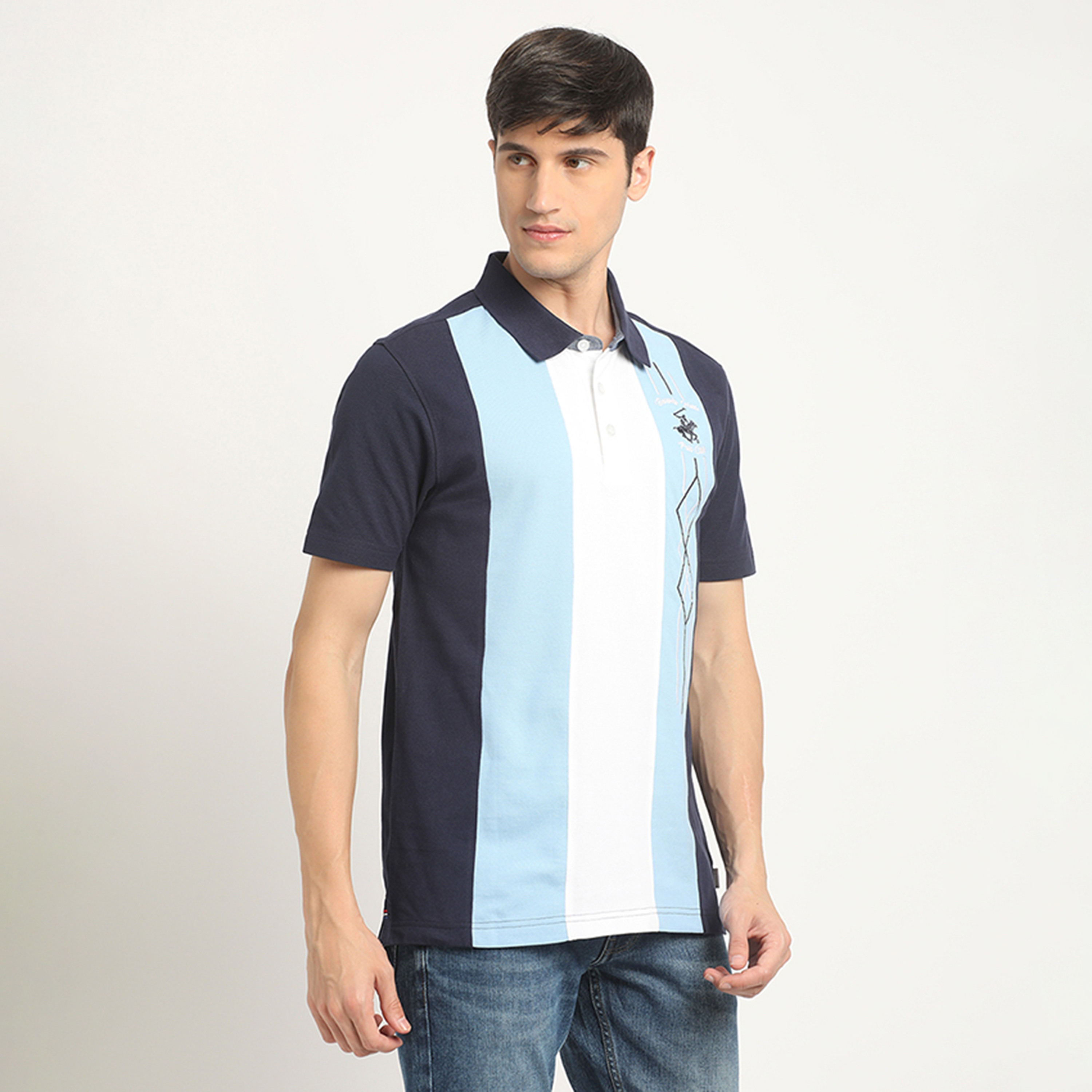 Beverly Hills Polo Club Color Block Short Sleeves Polo T-Shirt-men-clothing-tshirtsandpolos-polos-image-3