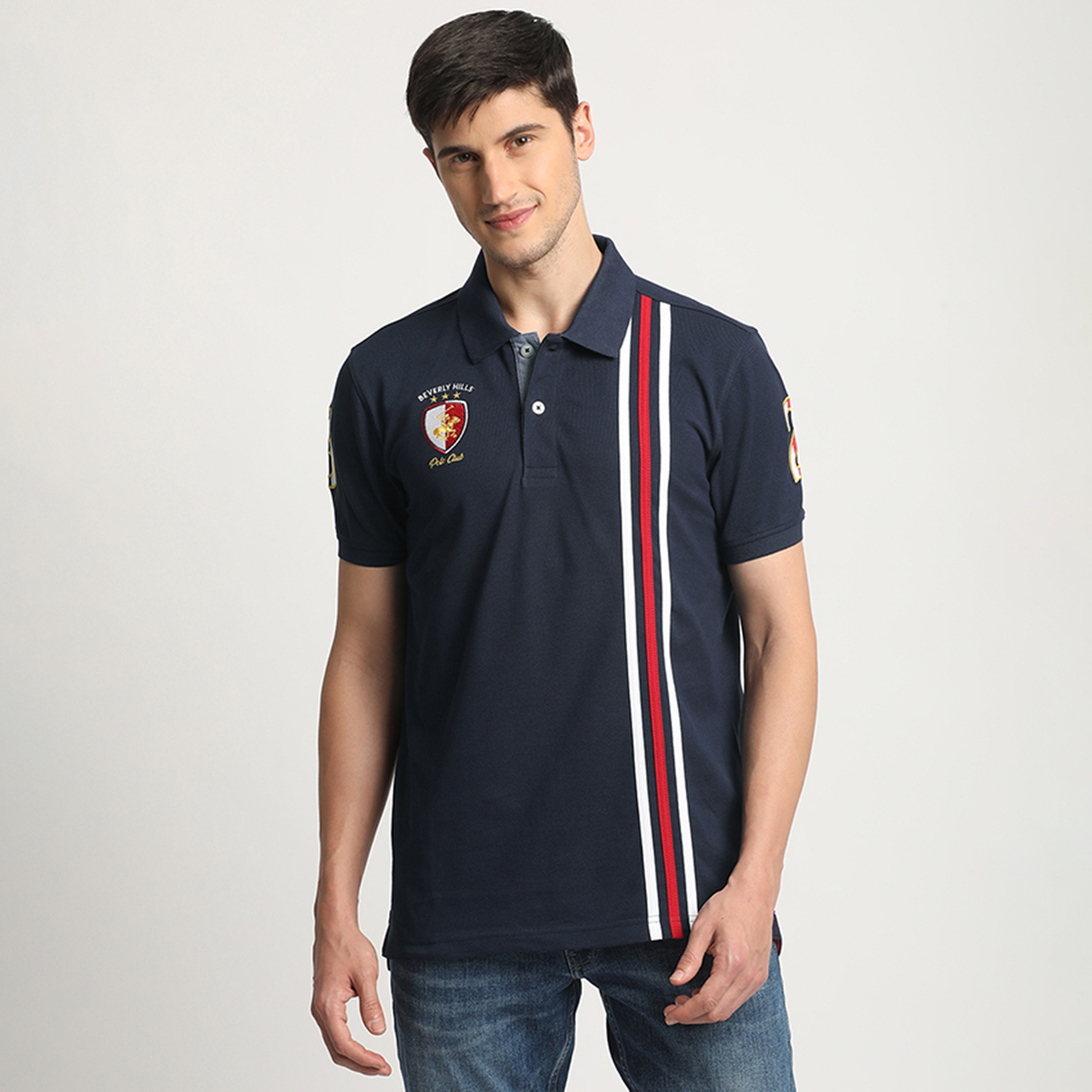 Beverly Hills Polo Club Logo Short Sleeves Polo T-Shirt-men-clothing-tshirtsandpolos-polos-image-1
