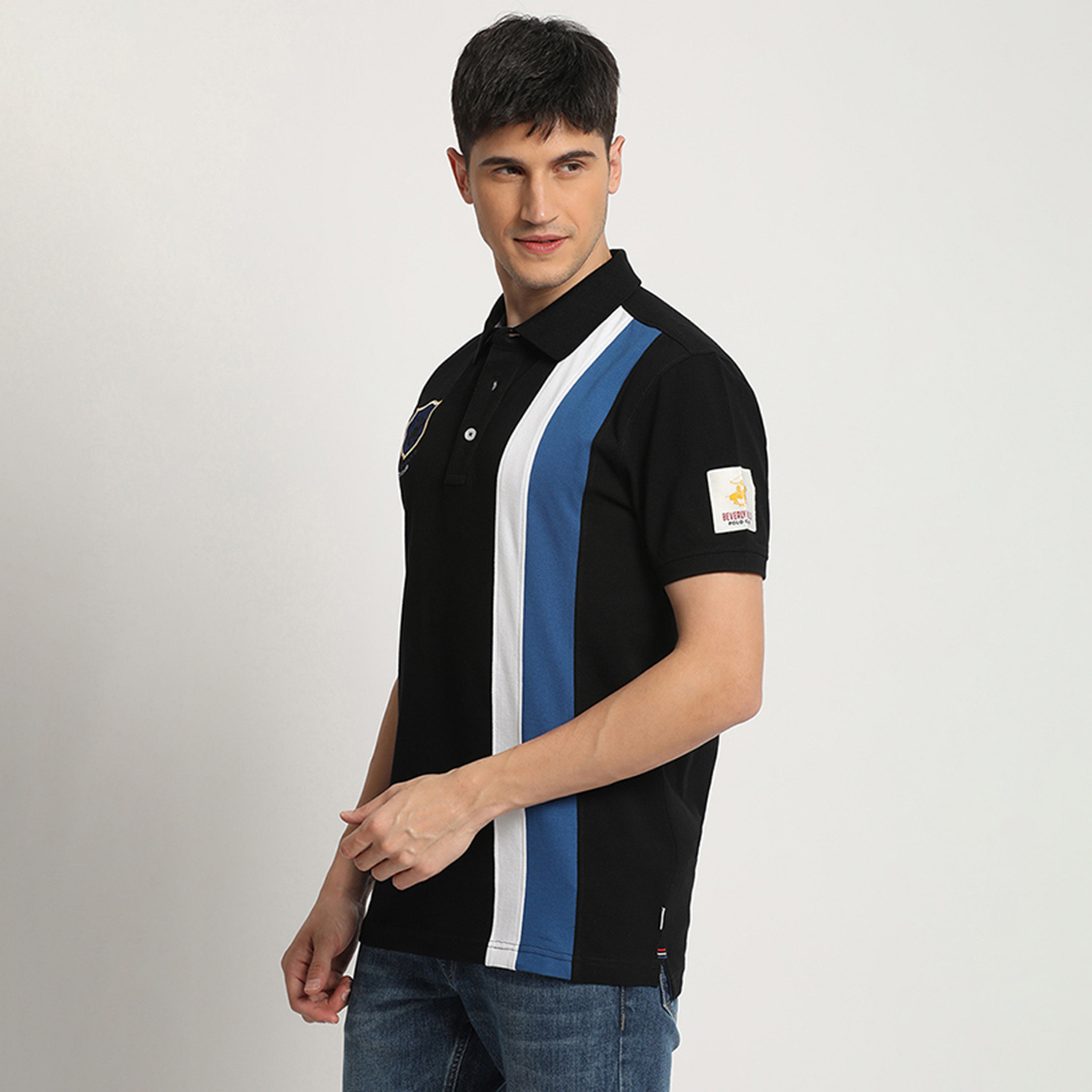 Beverly Hills Polo Club Men's Logo Collared Short-Sleeve Polo T-shirt-men-clothing-tshirtsandpolos-polos-image-6