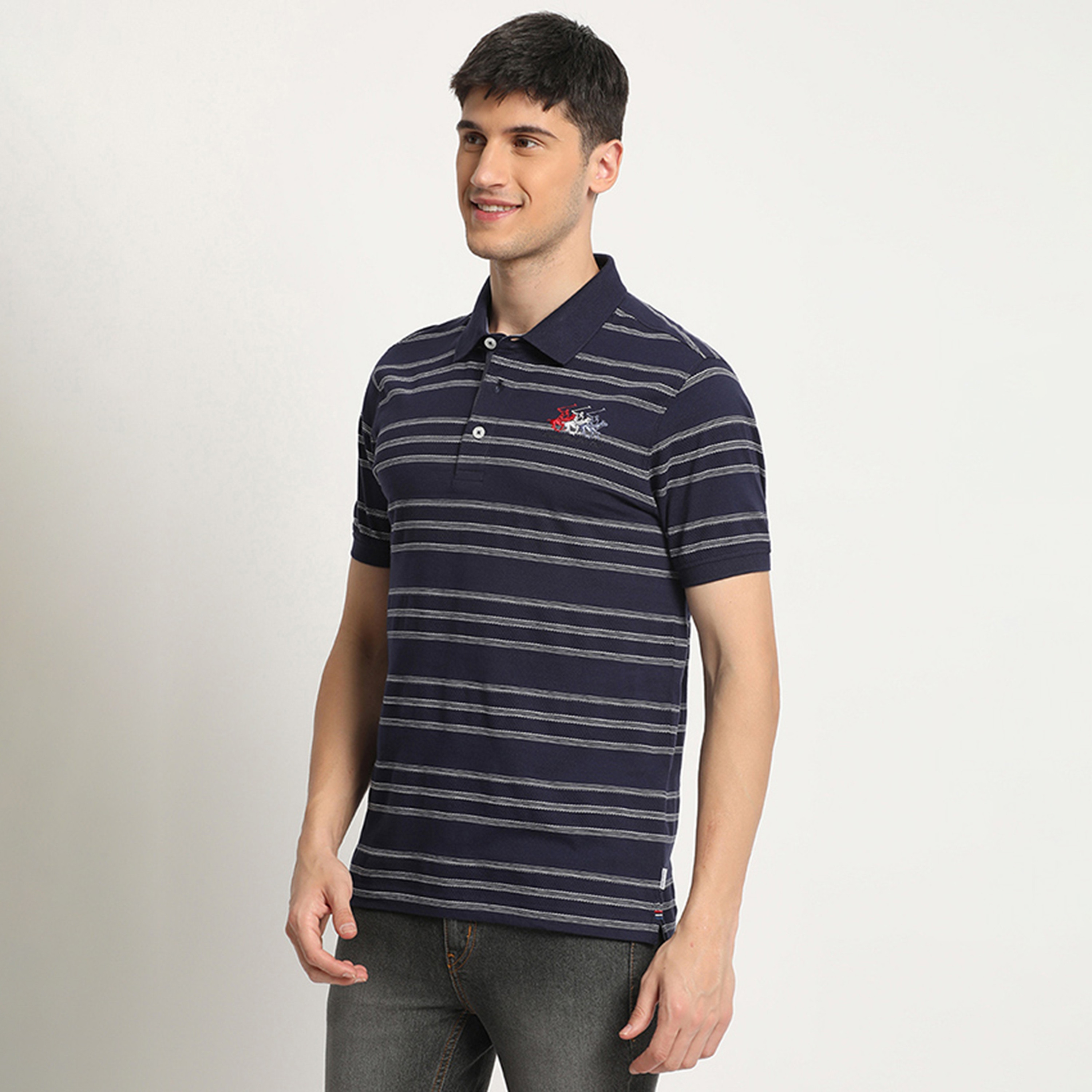 Beverly Hills Polo Club Stripes Short Sleeves Polo T-Shirt-men-clothing-tshirtsandpolos-polos-image-2