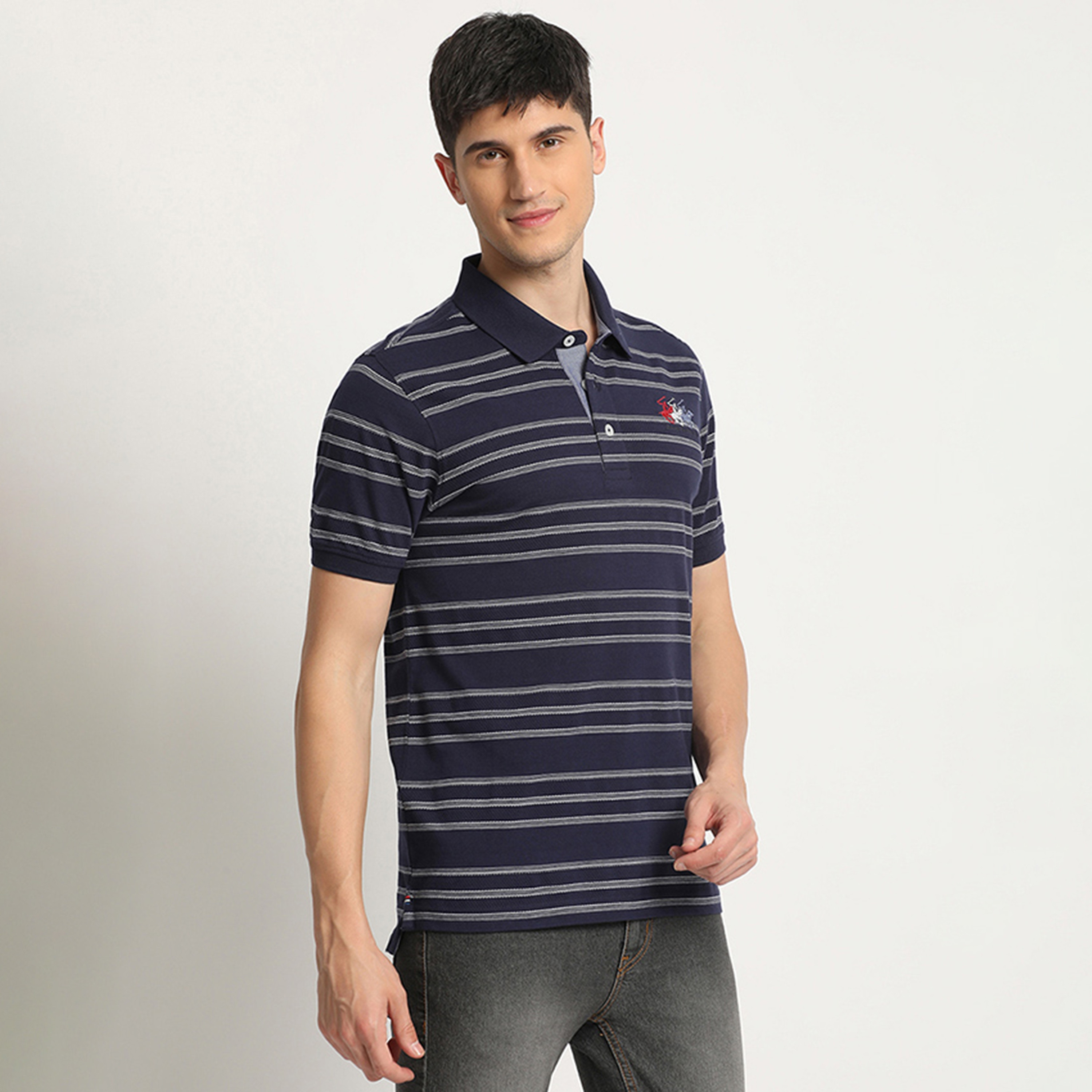 Beverly Hills Polo Club Stripes Short Sleeves Polo T-Shirt-men-clothing-tshirtsandpolos-polos-image-3