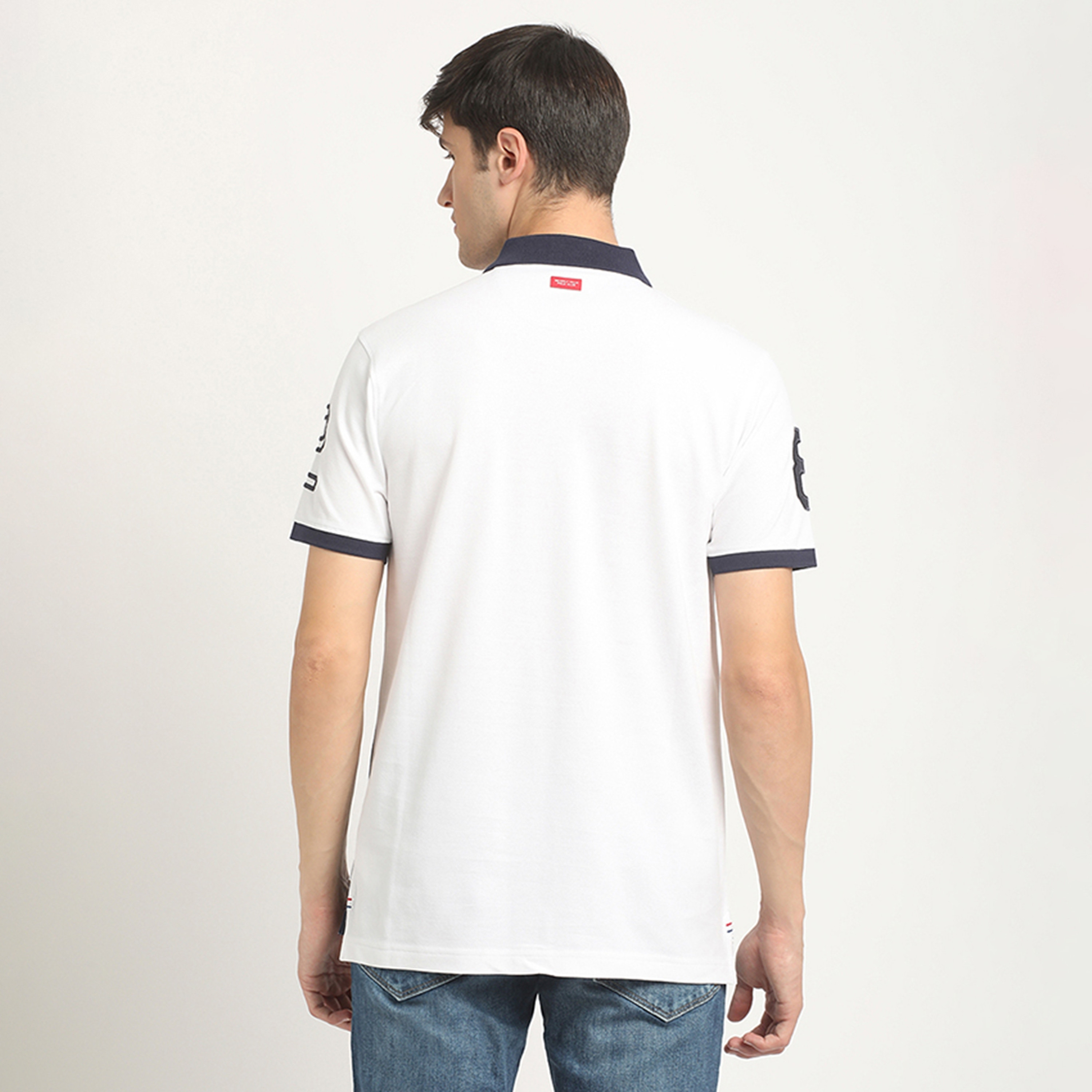 Beverly Hills Polo Club Color-Block Collared Short Sleeves Men's Polo T-Shirt-men-clothing-tshirtsandpolos-polos-image-4