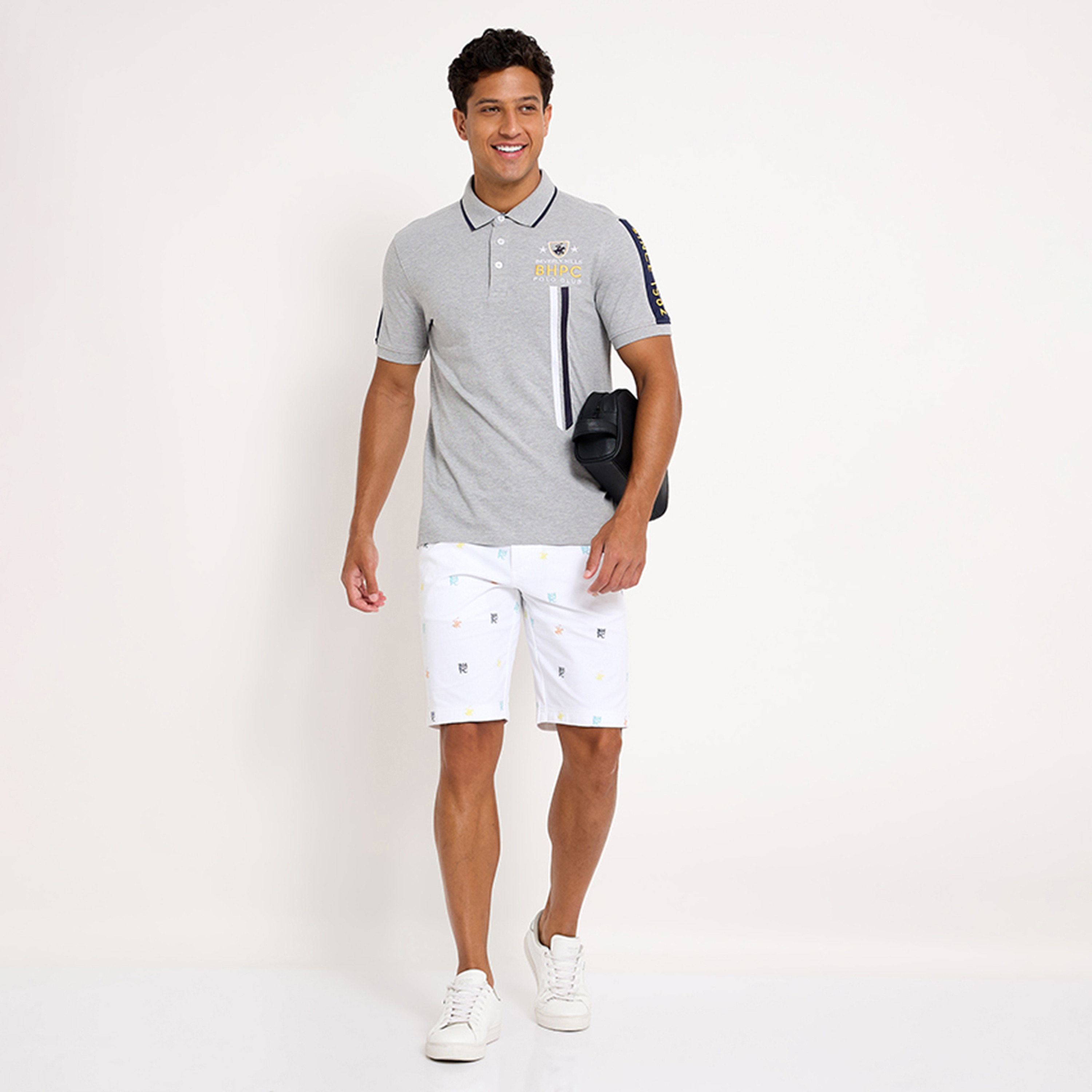Beverly Hills Polo Club Logo Collared Short Sleeves Polo T-Shirt-men-clothing-tshirtsandpolos-polos-image-2