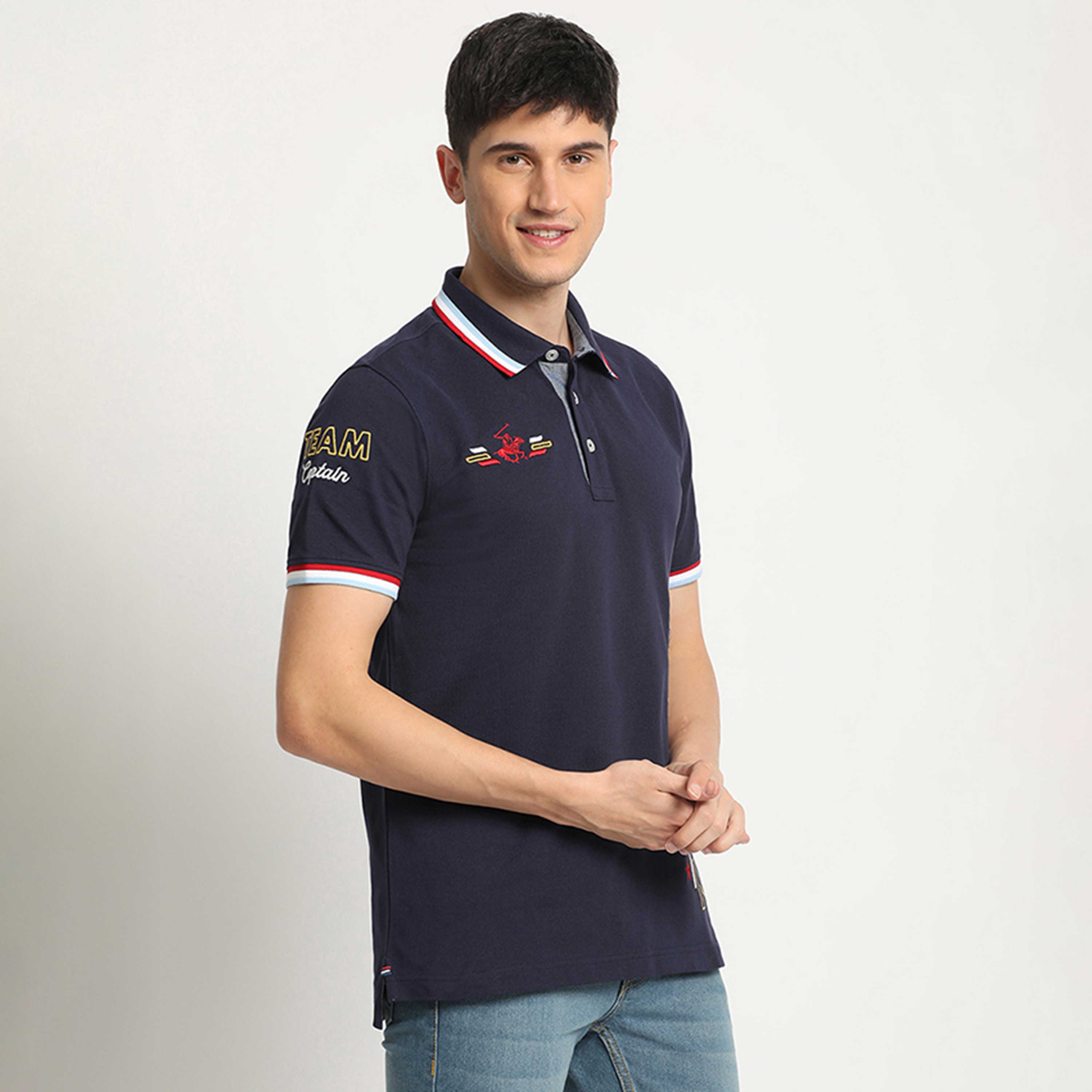 Beverly Hills Polo Club Logo Embroidered Collared Short Sleeves Polo T-Shirt-men-clothing-tshirtsandpolos-polos-image-3
