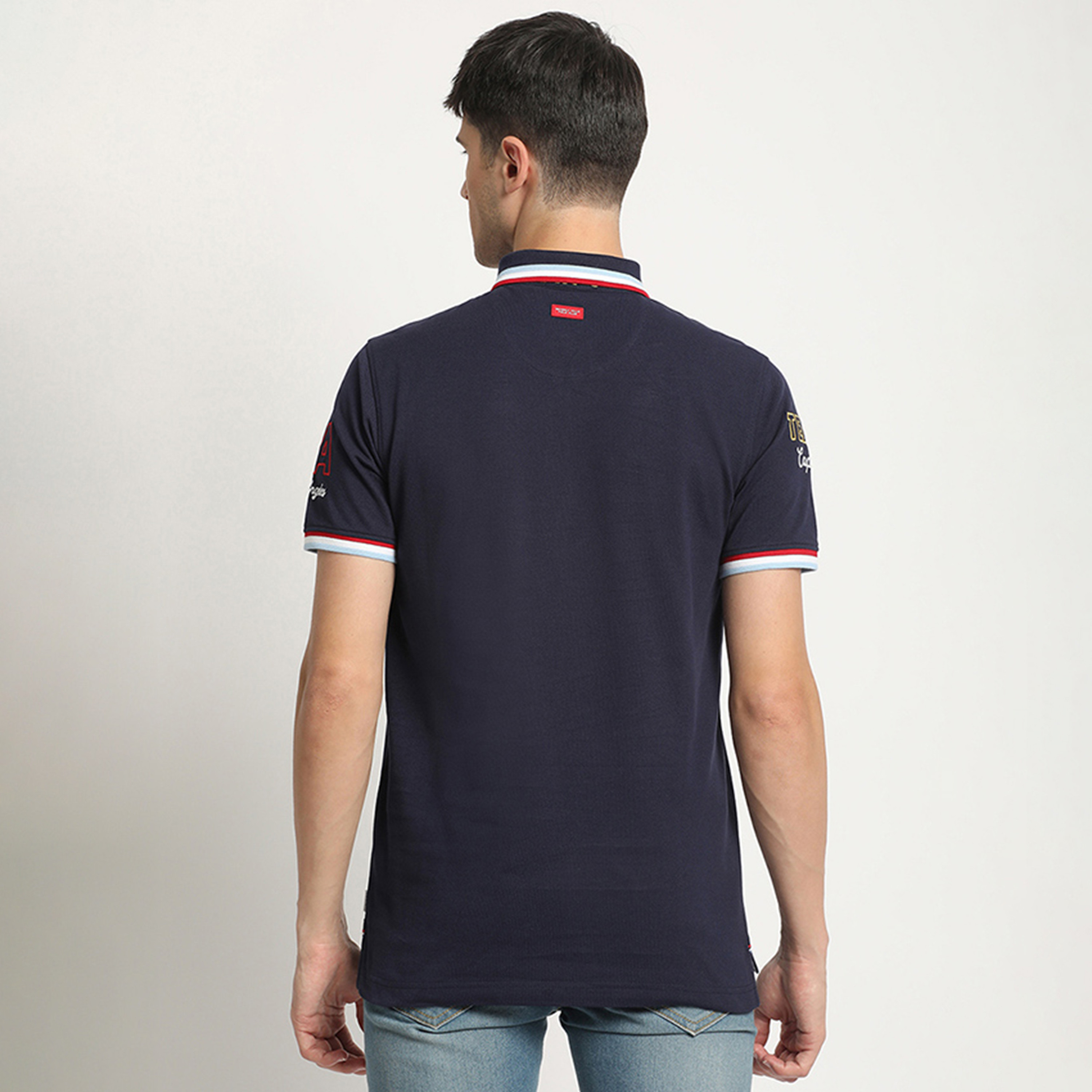 تي شيرت بولو من بيفرلي هيلز بولو كلوب بياقة وأكمام قصيرة مع شعار بمطرز-men-clothing-tshirtsandpolos-polos-image-4