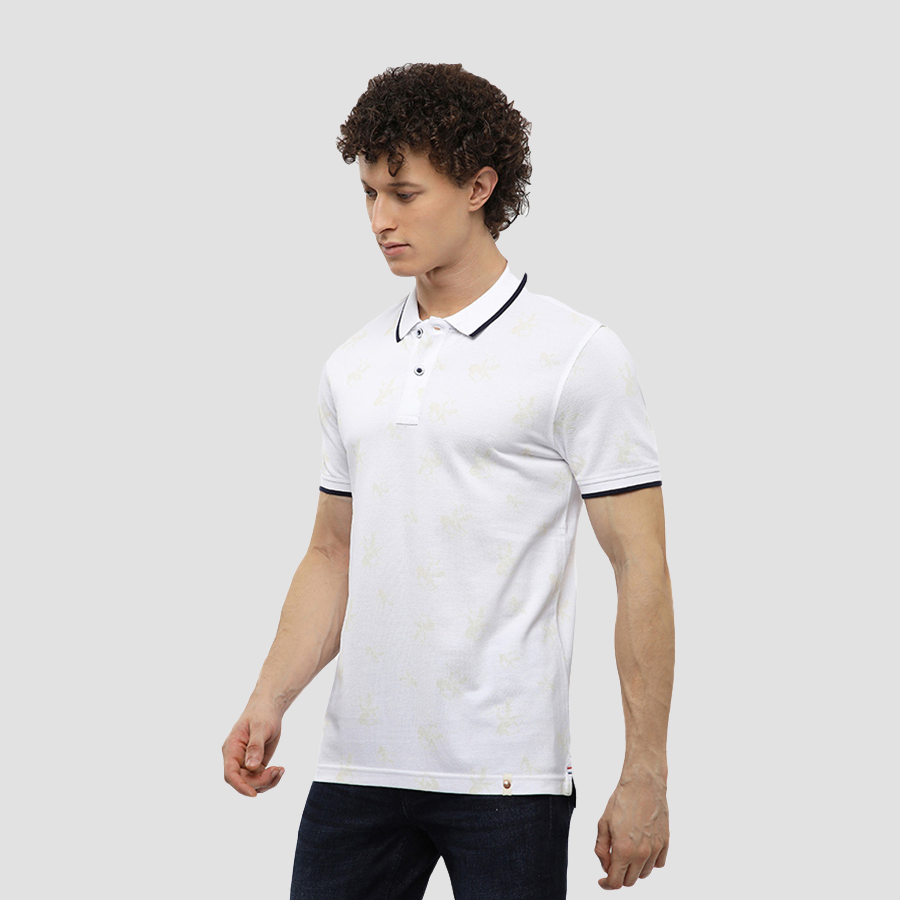 تيشيرت بولو رجالي مطبوع عليه شعار بأكمام قصيرة من بيفرلي هيلز بولو كلوب-men-clothing-tshirtsandpolos-polos-image-6