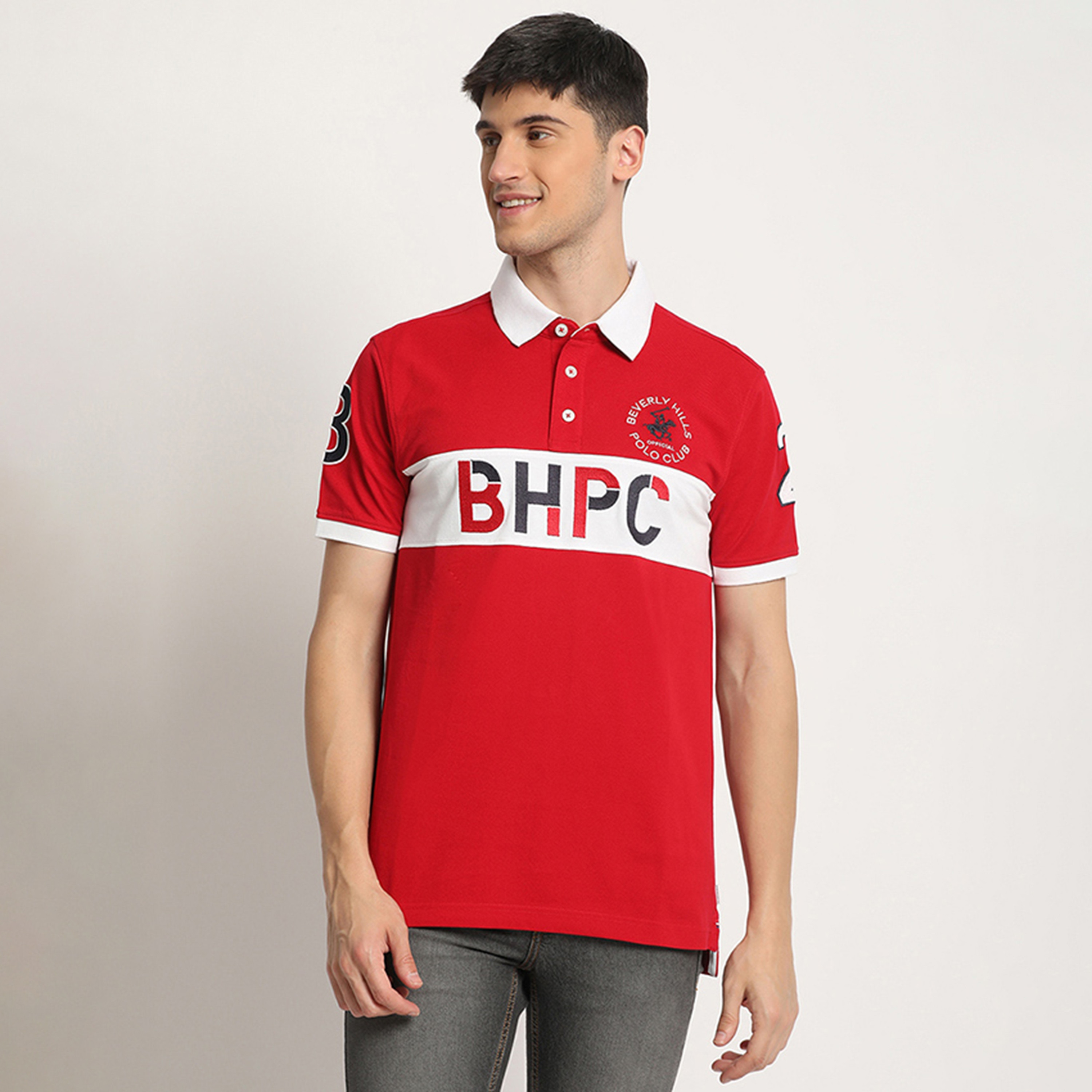 Beverly Hills Polo Club Logo Short Sleeves Polo T-Shirt-men-clothing-tshirtsandpolos-polos-image-1