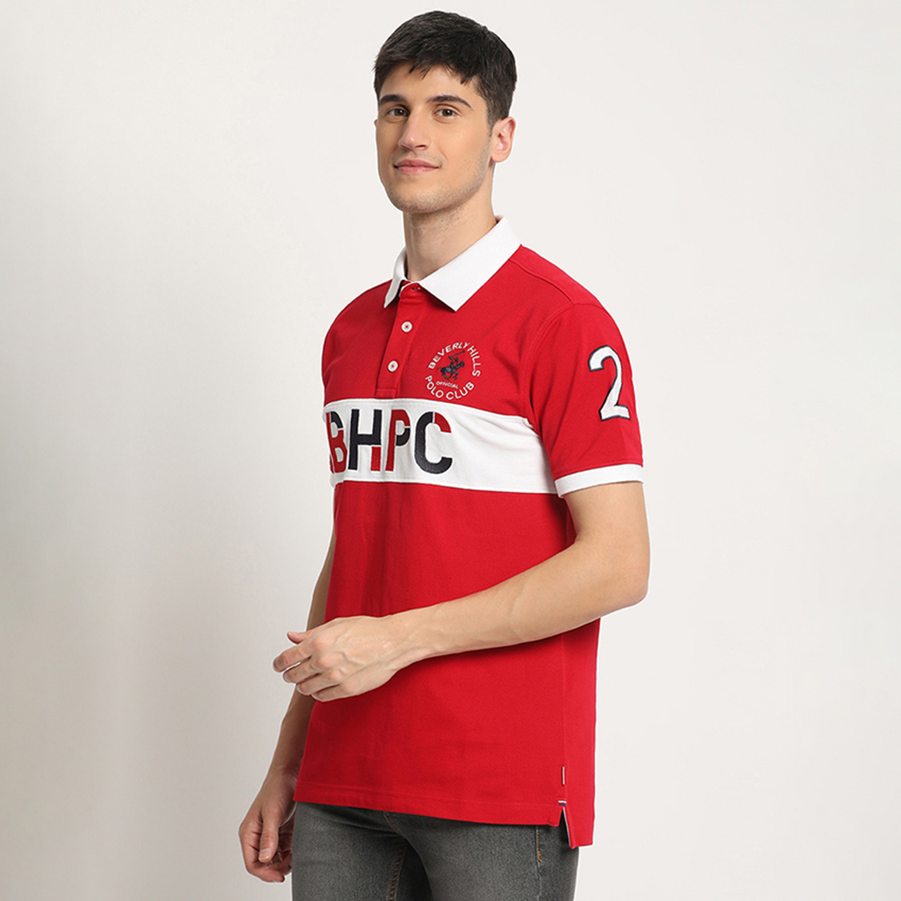 Beverly Hills Polo Club Logo Short Sleeves Polo T-Shirt-men-clothing-tshirtsandpolos-polos-image-2