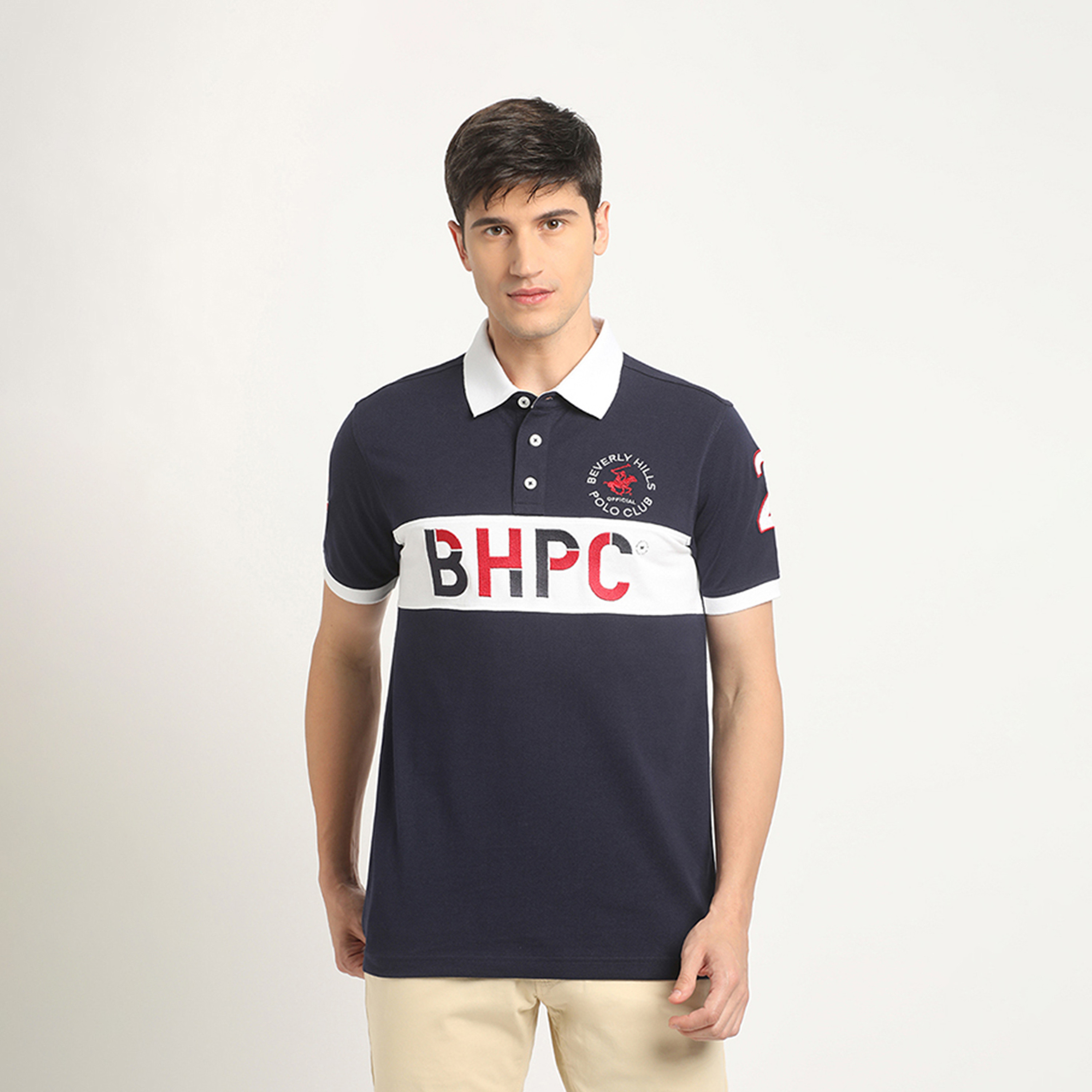 Beverly Hills Polo Club Logo Collared Short Sleeves Polo T-shirt-men-clothing-tshirtsandpolos-polos-image-1