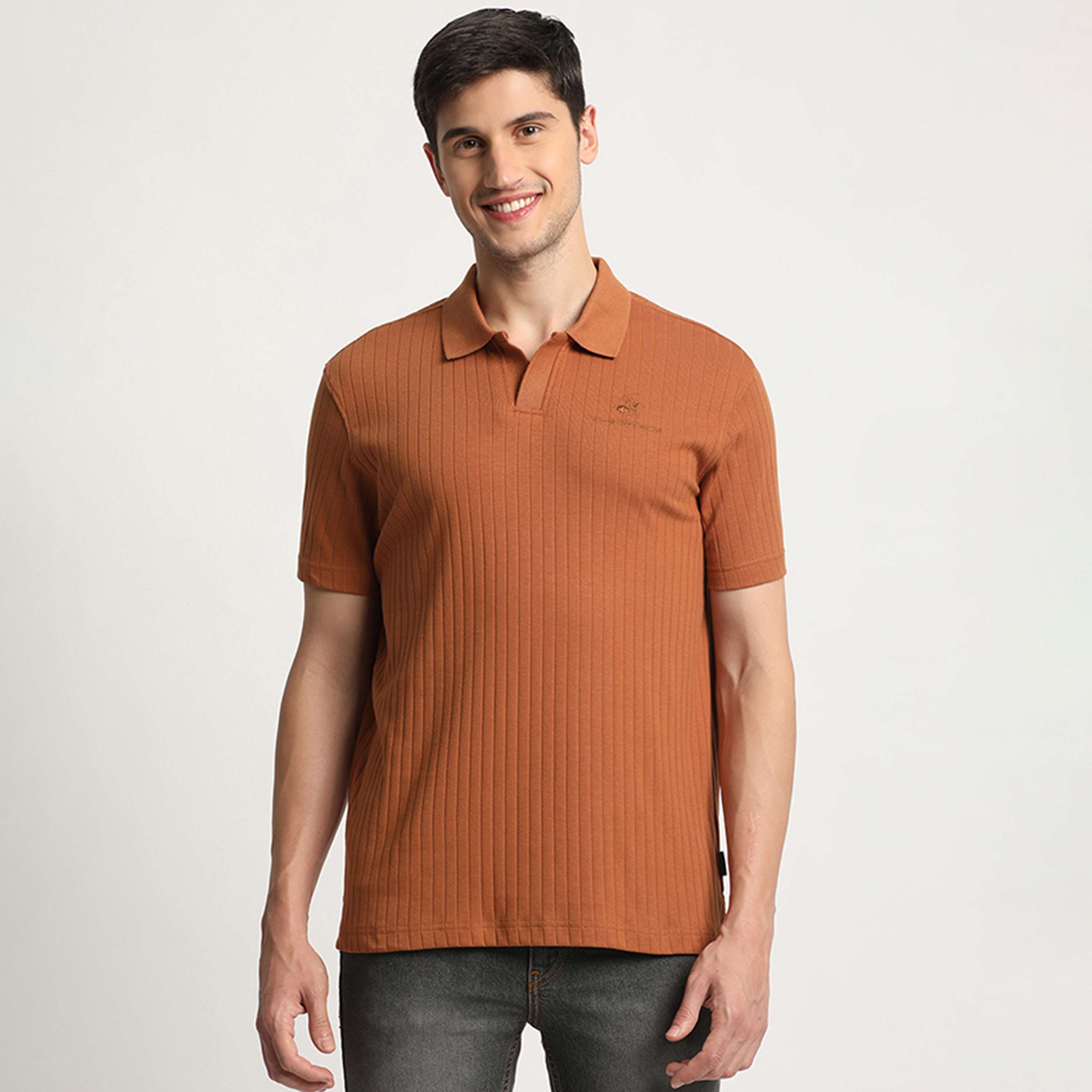 Beverly Hills Polo Club Needle Out Short Sleeves Polo T-Shirt-men-clothing-tshirtsandpolos-polos-image-1