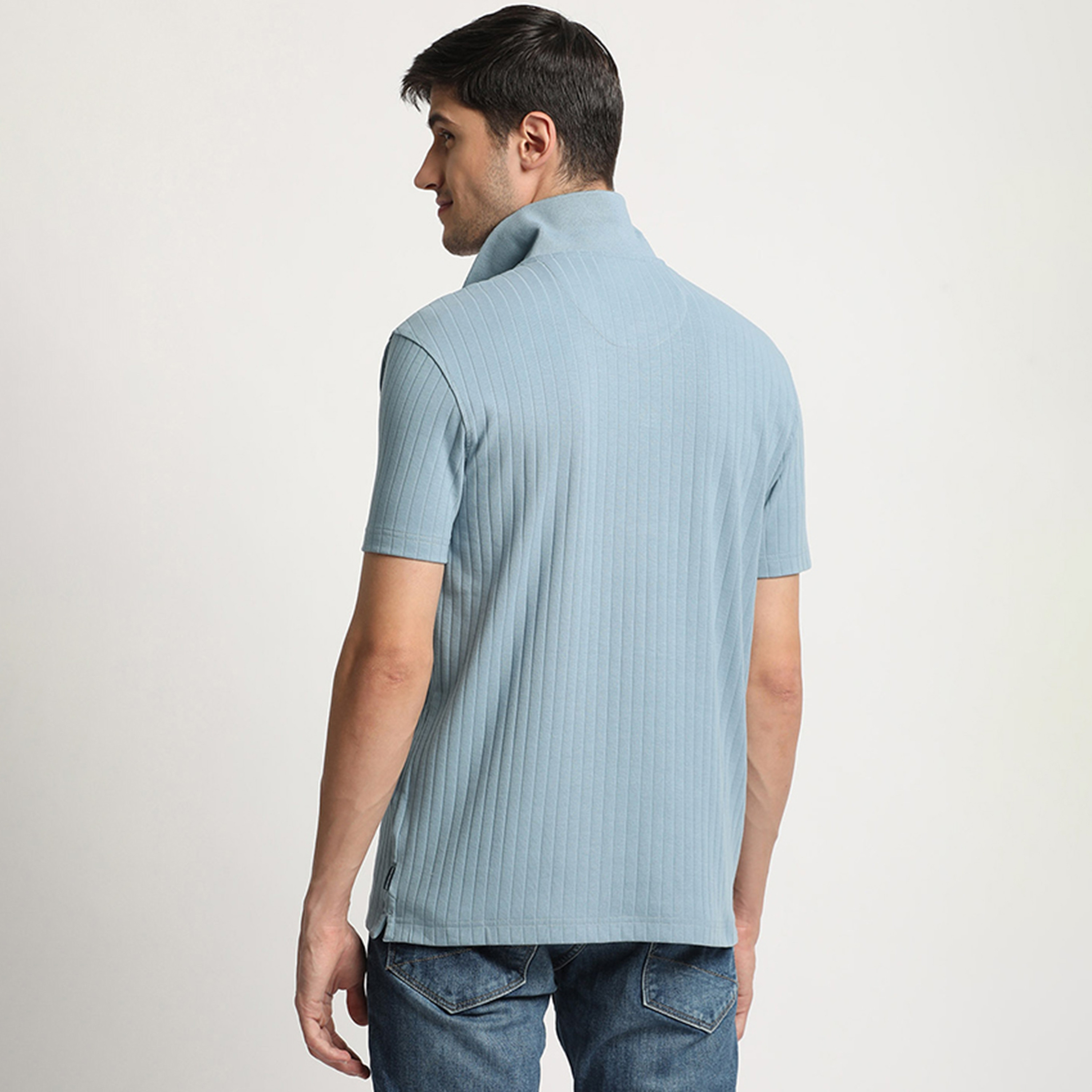 تي شيرت بولو من بيفرلي هيلز بولو كلوب وأكمام قصيرة مع نيدل أوت-men-clothing-tshirtsandpolos-polos-image-8