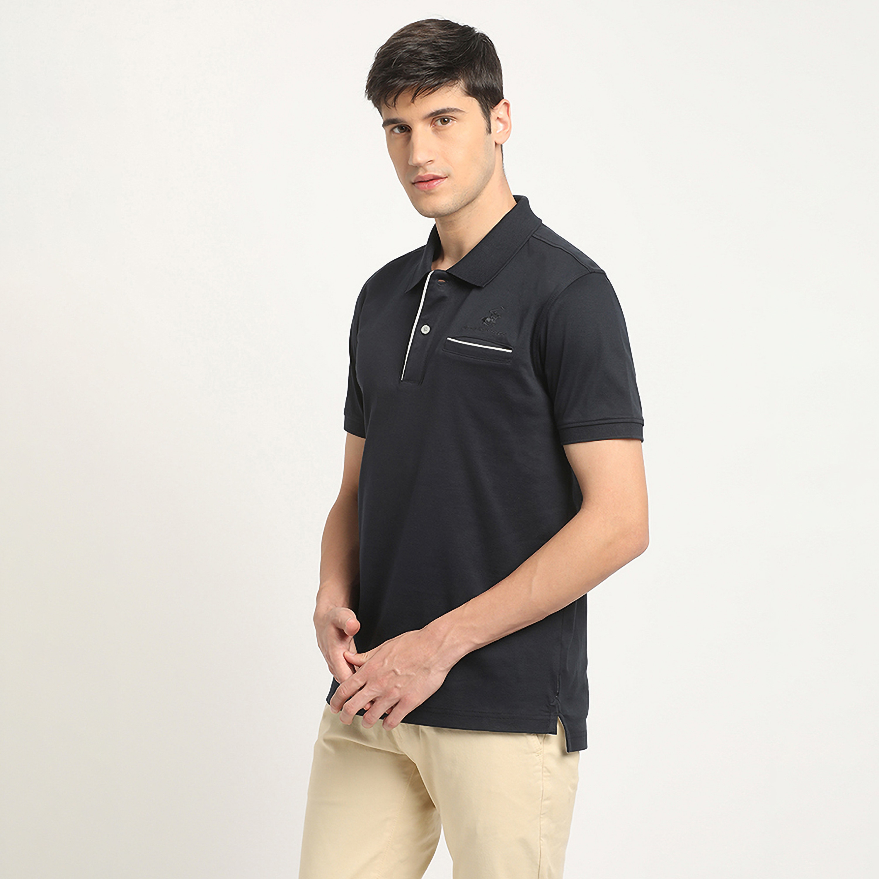 Beverly Hills Polo Club Logo Collared Short Sleeves Polo T-Shirt-men-clothing-tshirtsandpolos-polos-image-2