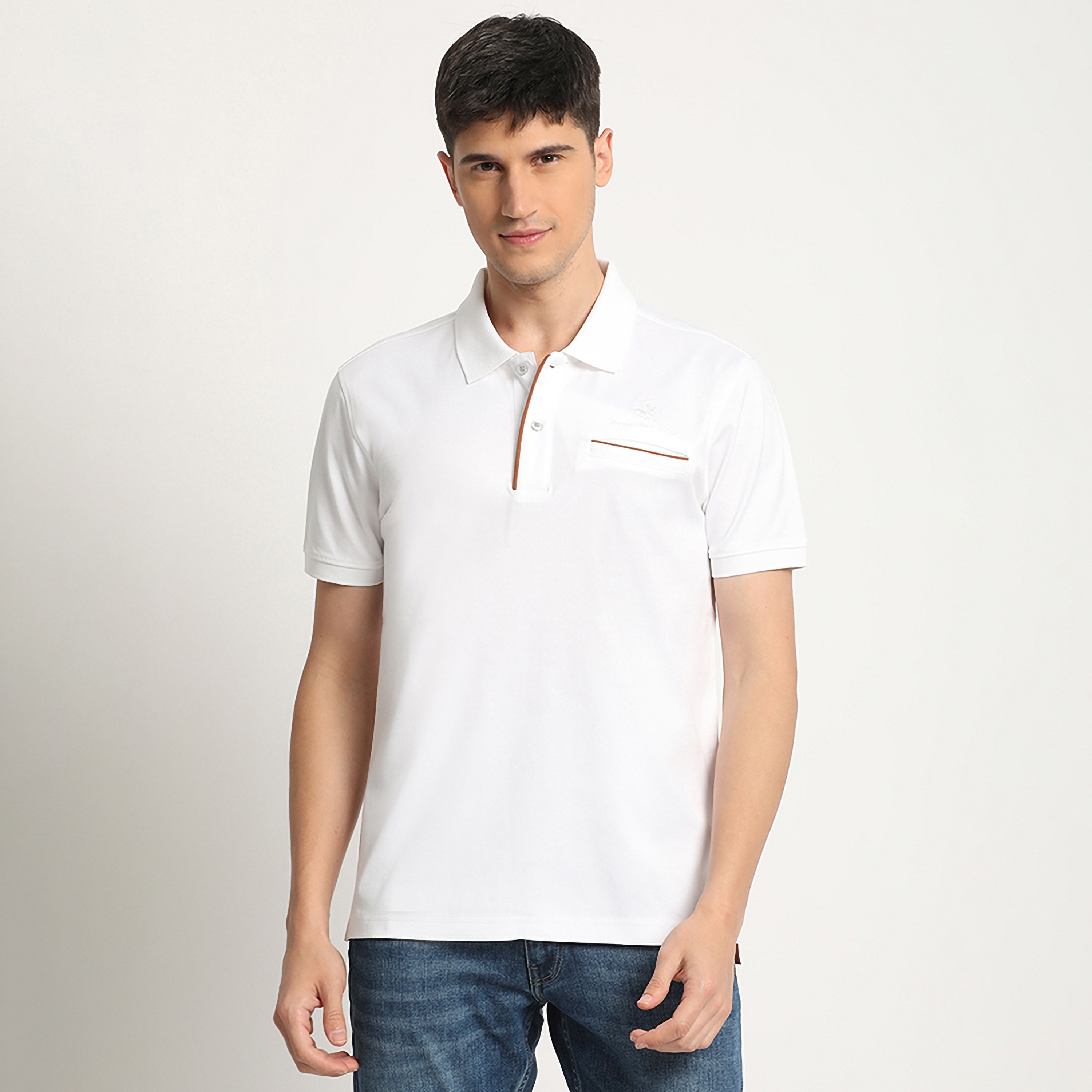 تي شيرت بولو من بيفرلي هيلز بولو كلوب بياقة وأكمام قصيرة مع شعار-men-clothing-tshirtsandpolos-polos-image-5