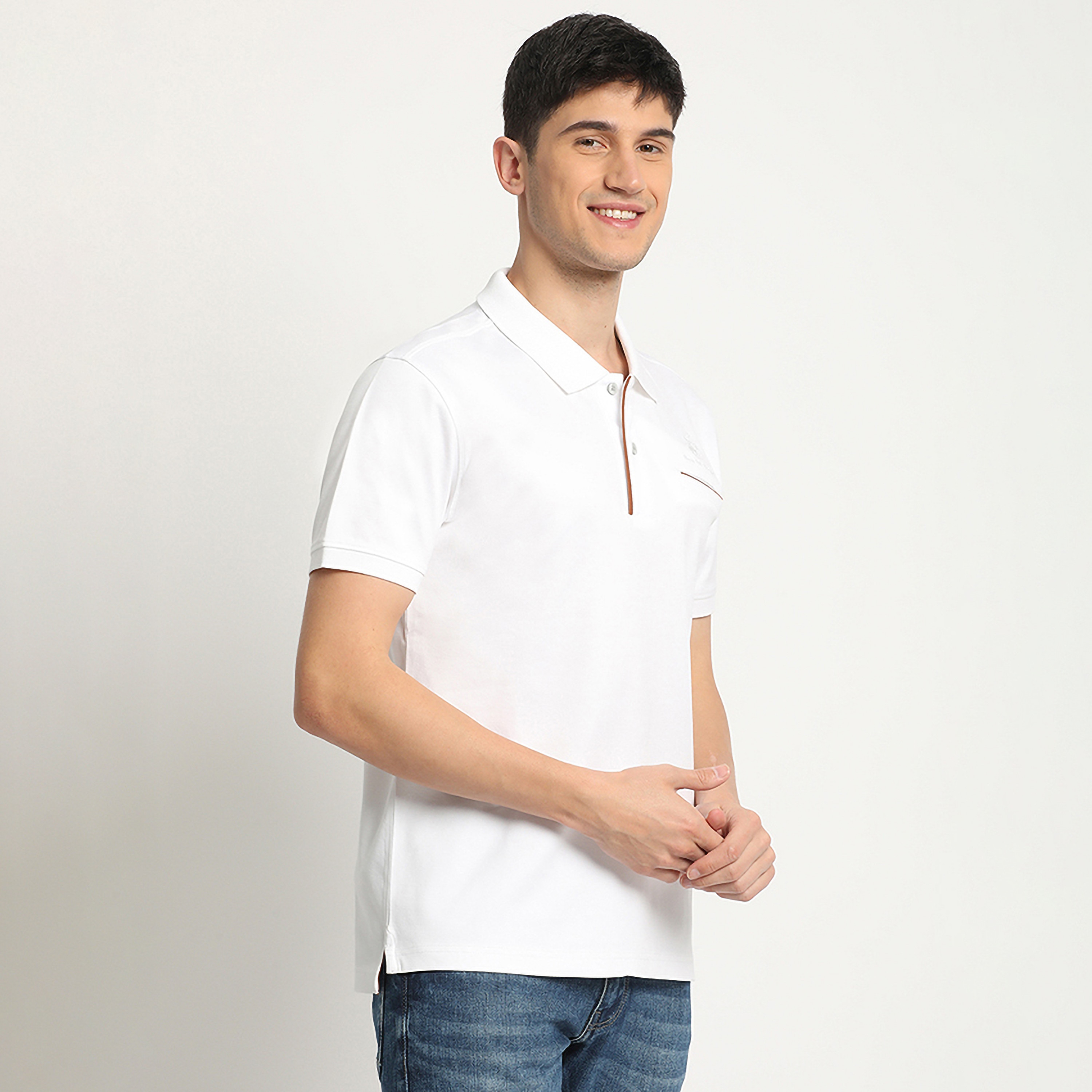 تي شيرت بولو من بيفرلي هيلز بولو كلوب بياقة وأكمام قصيرة مع شعار-men-clothing-tshirtsandpolos-polos-image-7