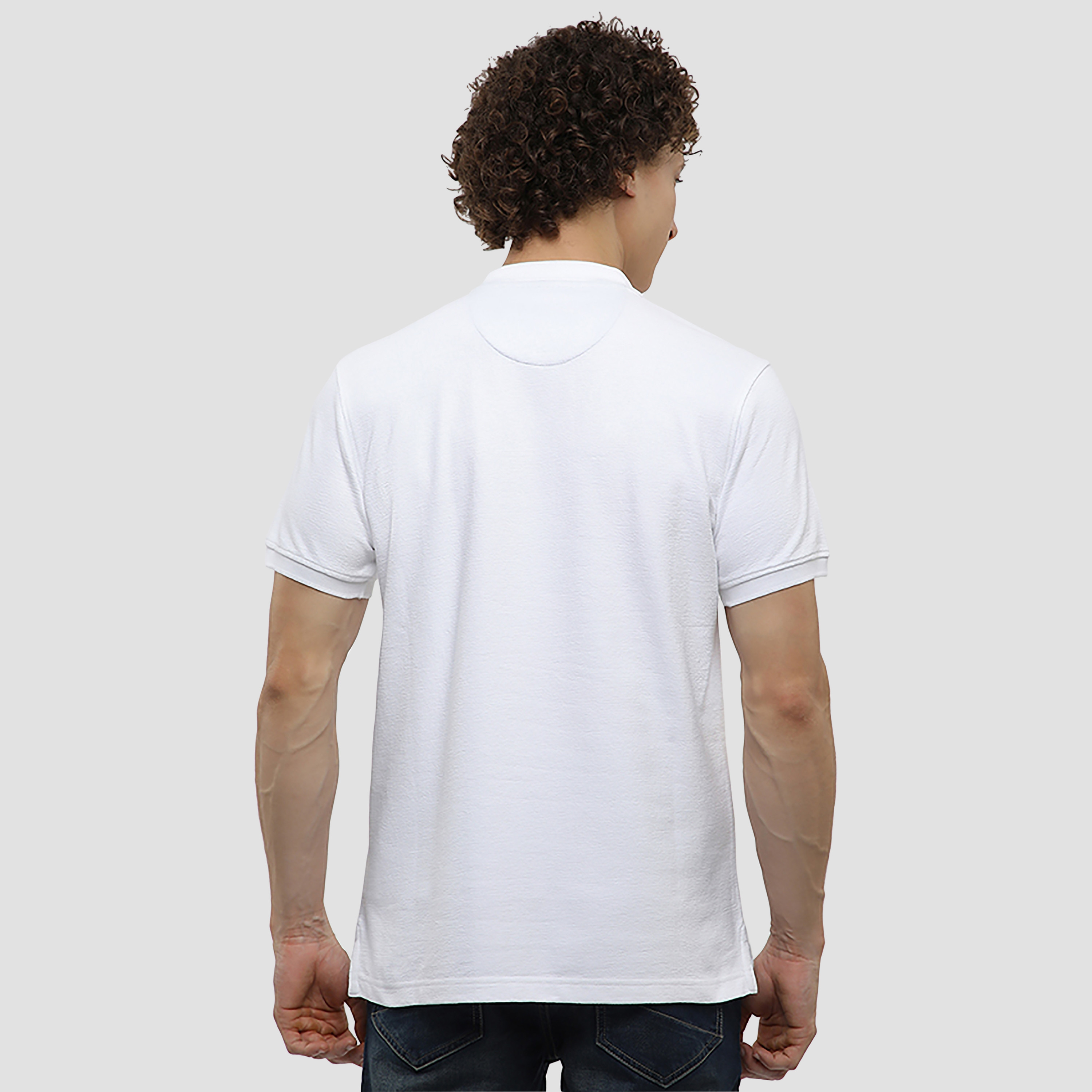 تي شيرت بولو رجالي بأكمام قصيرة وياقة مطرزة بشعار من بيفرلي هيلز بولو كلوب-men-clothing-tshirtsandpolos-polos-image-9