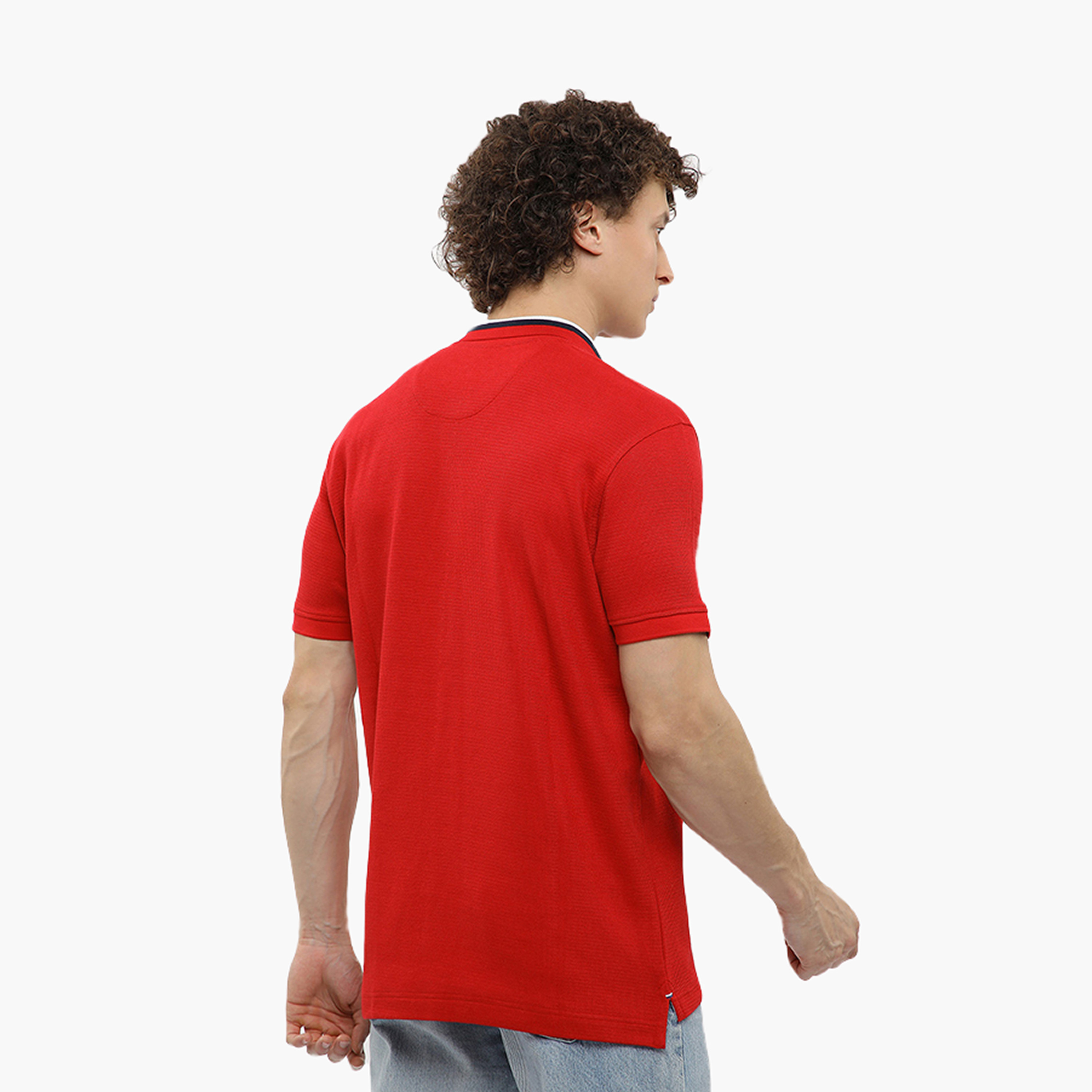 Beverly Hills Polo Club Plain Collared Short Sleeves Men's Polo T-Shirt-men-clothing-tshirtsandpolos-polos-image-4