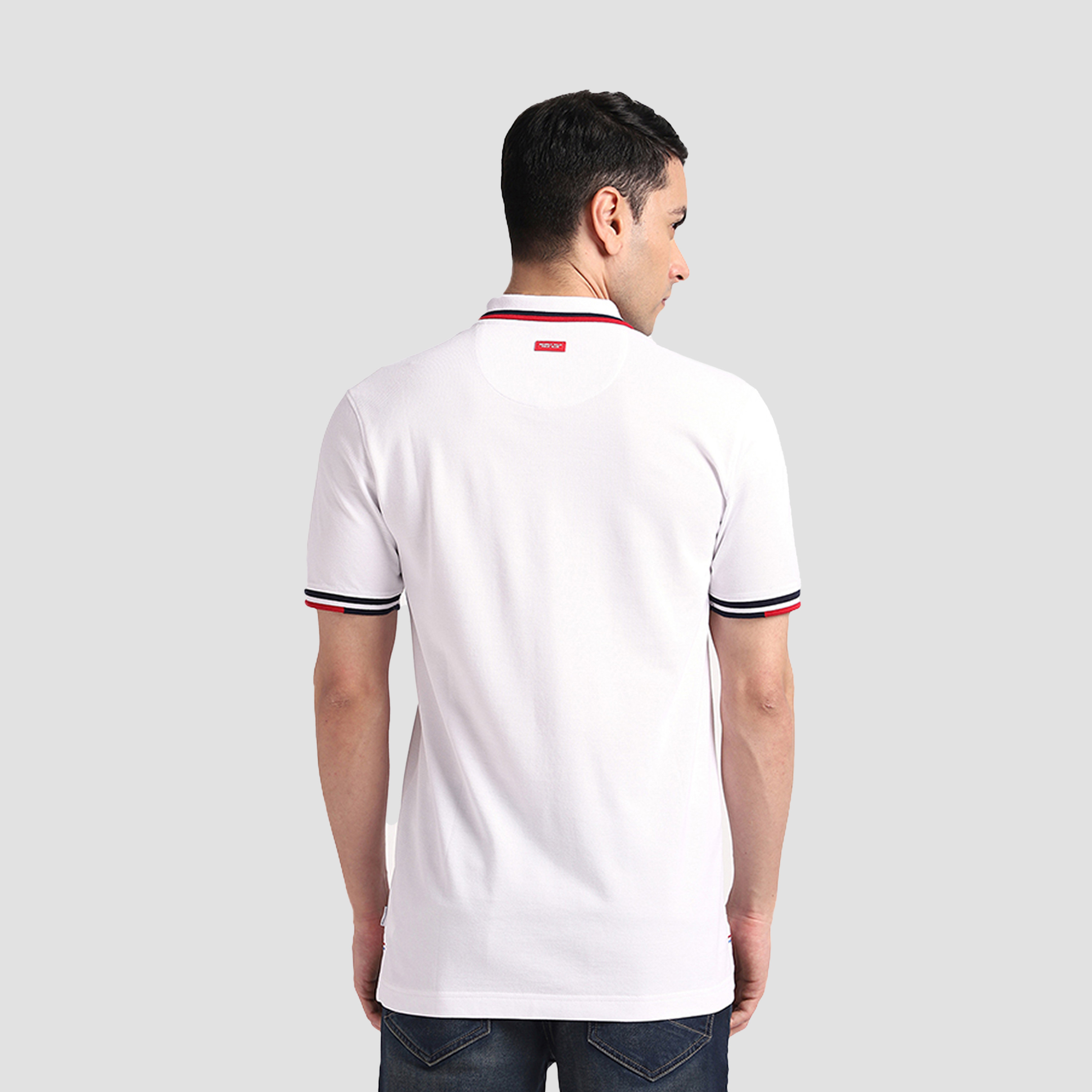 تي شيرت بولو رجالي سادة بأكمام قصيرة وياقة من بيفرلي هيلز بولو كلوب-men-clothing-tshirtsandpolos-polos-image-8