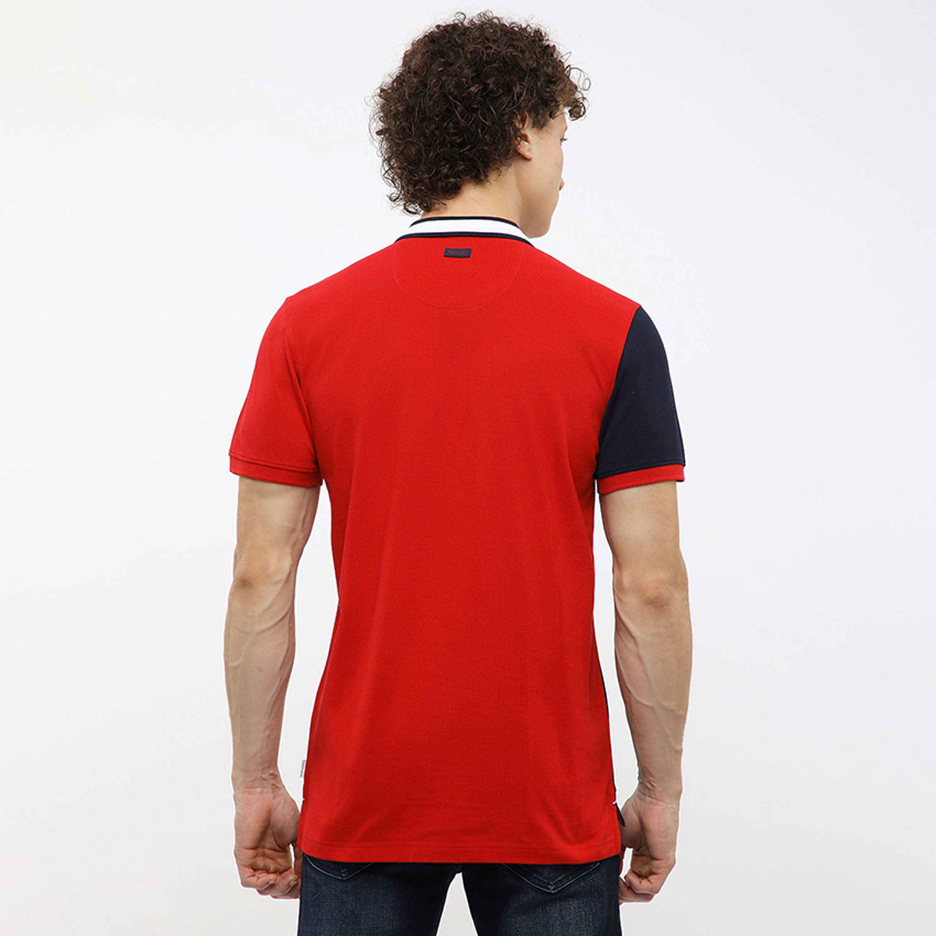 Beverly Hills Polo Club Striped Collared Short Sleeves Men's Polo T-Shirt-men-clothing-tshirtsandpolos-polos-image-4