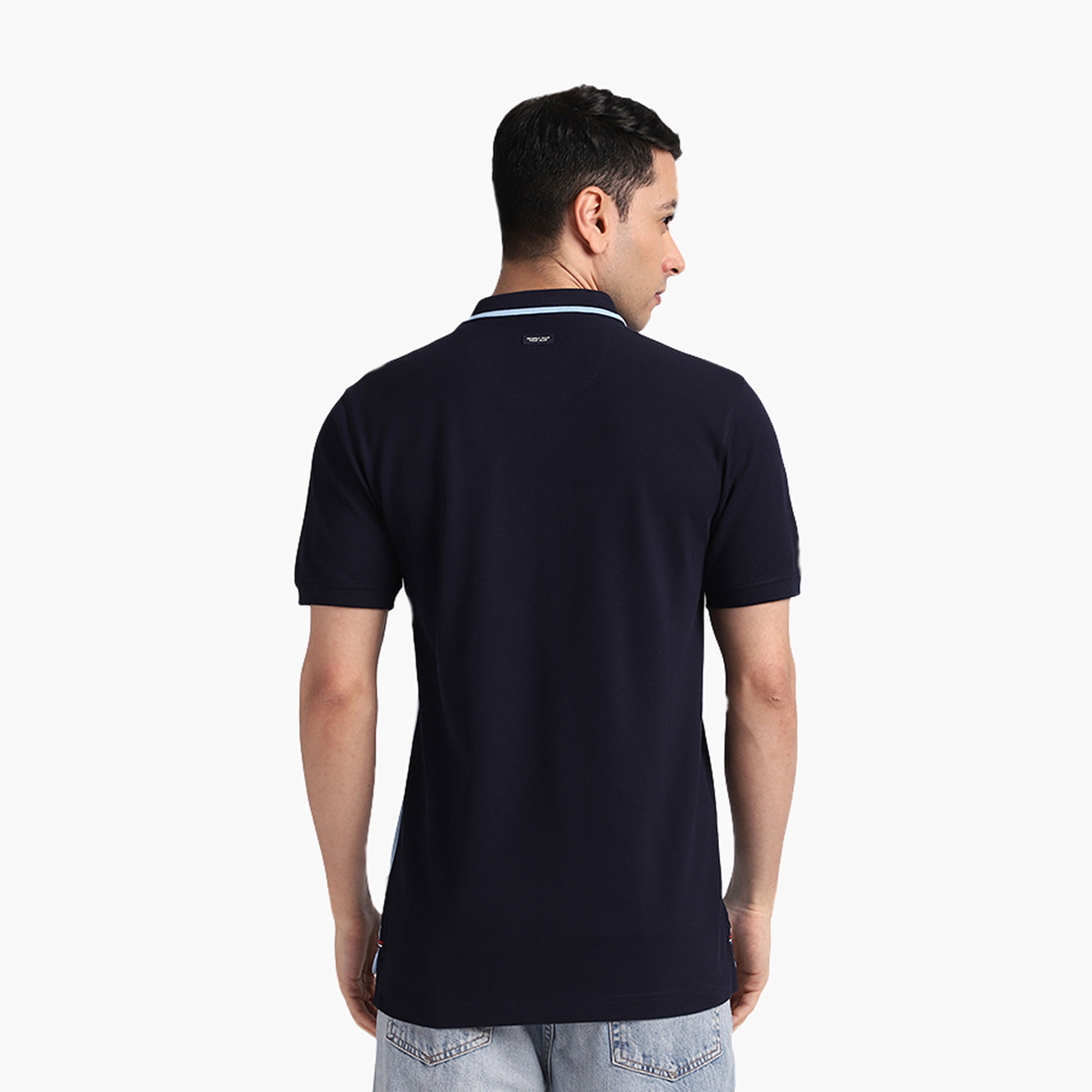 تي شيرت بولو رجالي بأكمام قصيرة وياقة بألوان متعددة من بيفرلي هيلز بولو كلوب-men-clothing-tshirtsandpolos-polos-image-8