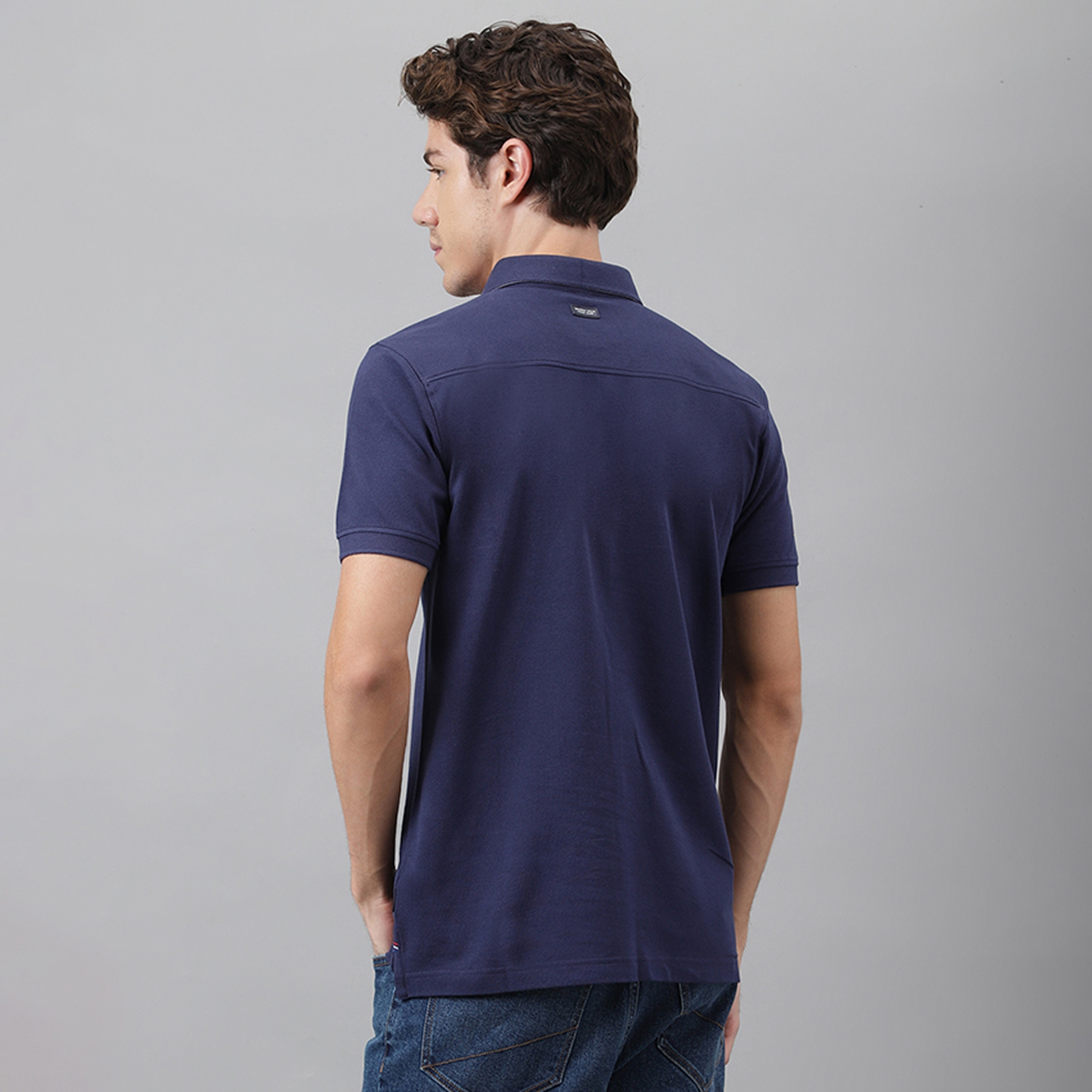 Beverly Hills Polo Club Logo Print Collared Short Sleeves Men's Polo T-Shirt-men-clothing-tshirtsandpolos-polos-image-4
