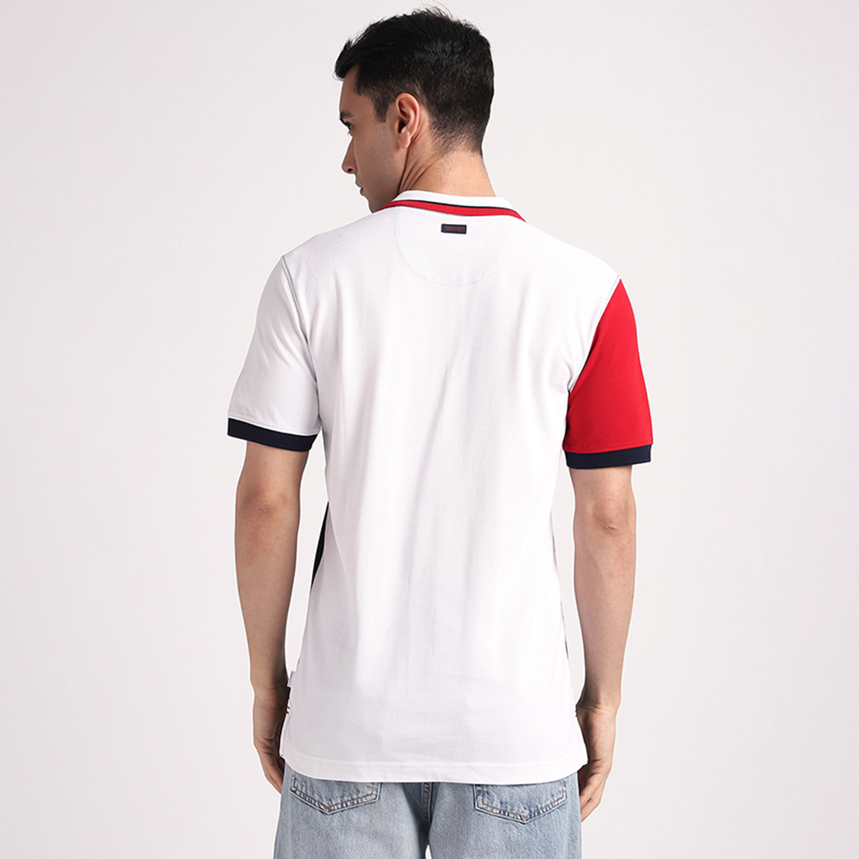 Beverly Hills Polo Club Color-Blocked Collared Short Sleeves Men's Polo T-Shirt-men-clothing-tshirtsandpolos-polos-image-4