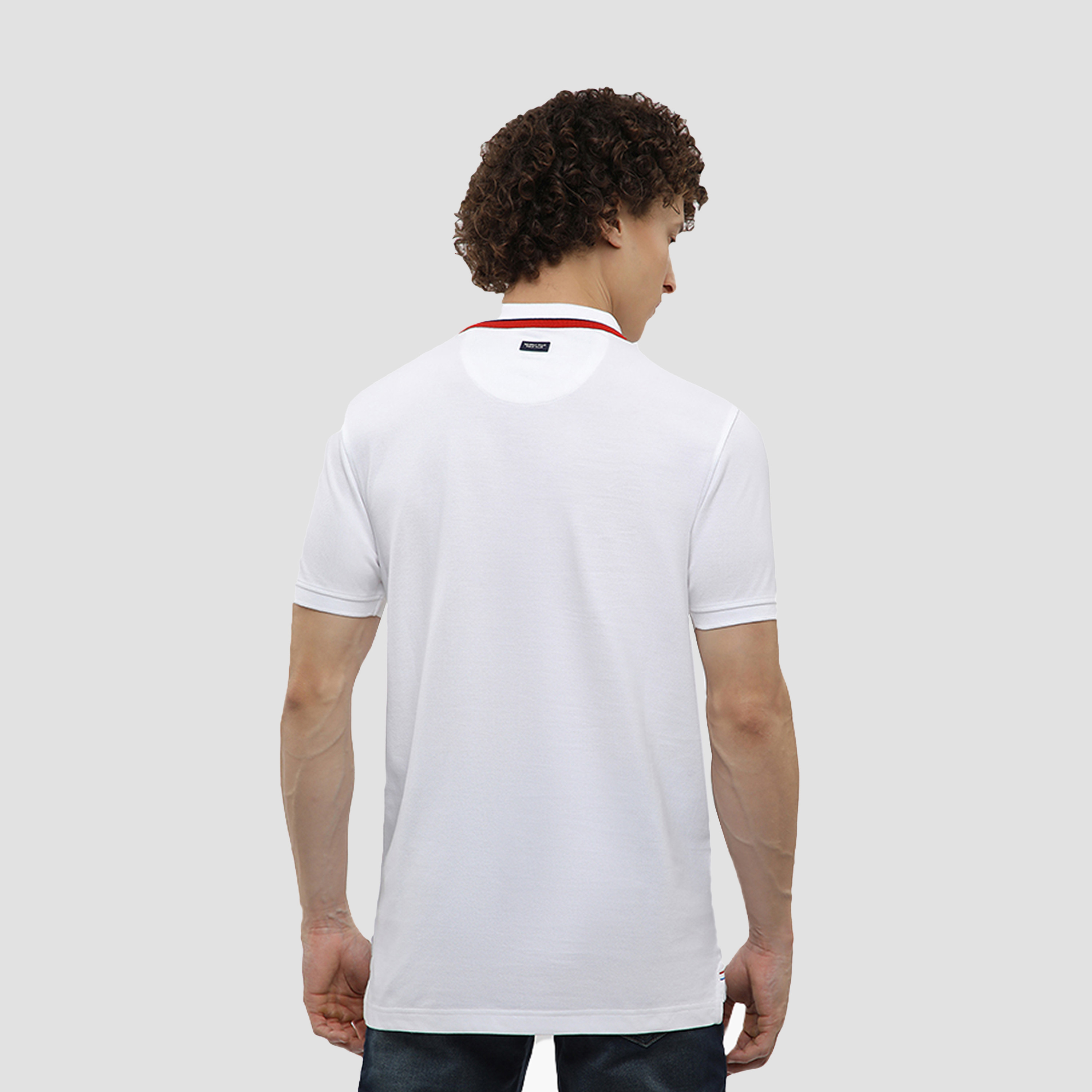 تي شيرت بولو رجالي سادة بأكمام قصيرة وياقة من بيفرلي هيلز بولو كلوب-men-clothing-tshirtsandpolos-polos-image-4