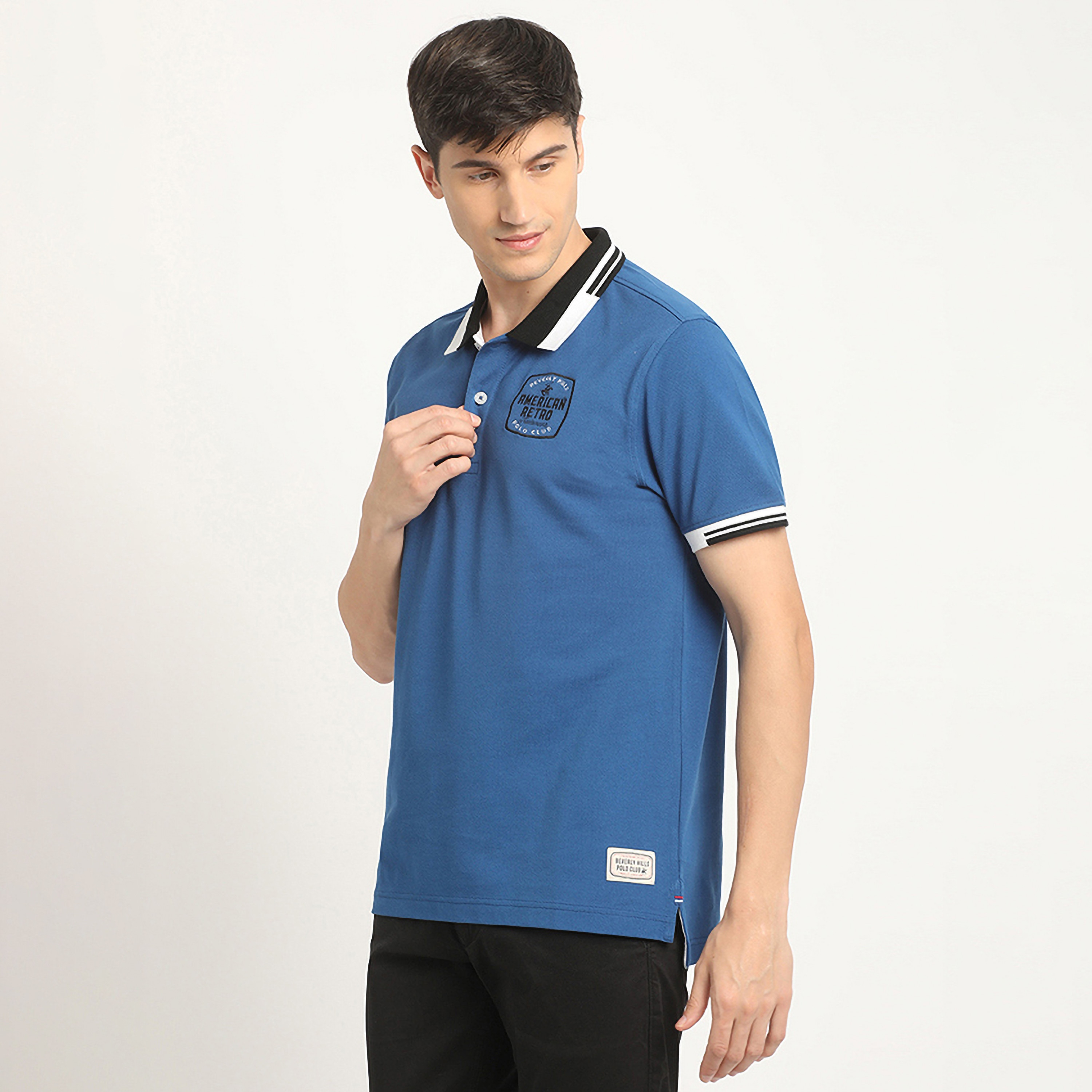 Beverly Hills Polo Club Logo Collared Short Sleeves Polo T-Shirt-men-clothing-tshirtsandpolos-polos-image-2