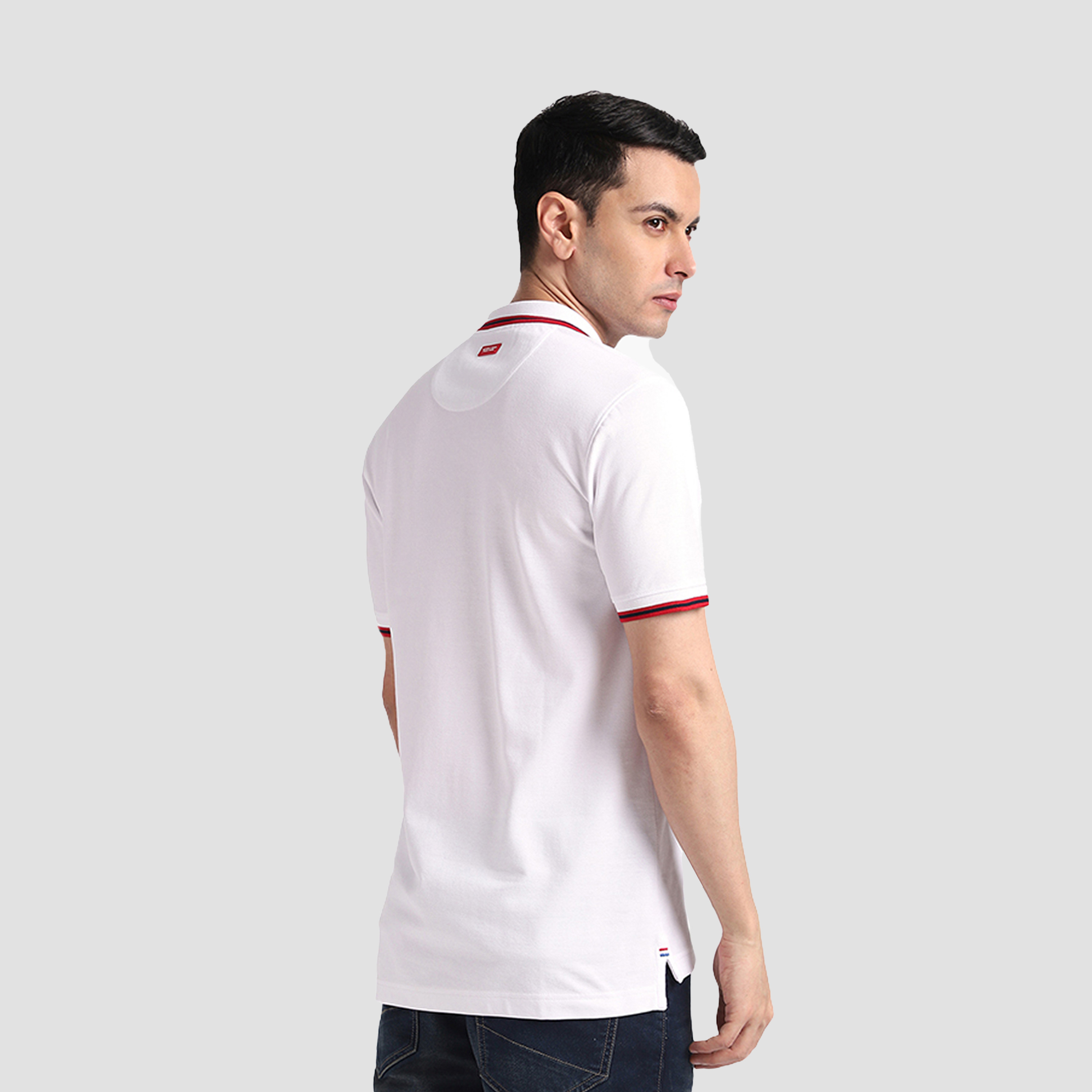 تي شيرت بولو رجالي بأكمام قصيرة وياقة مطرزة من بيفرلي هيلز بولو كلوب-men-clothing-tshirtsandpolos-polos-image-8