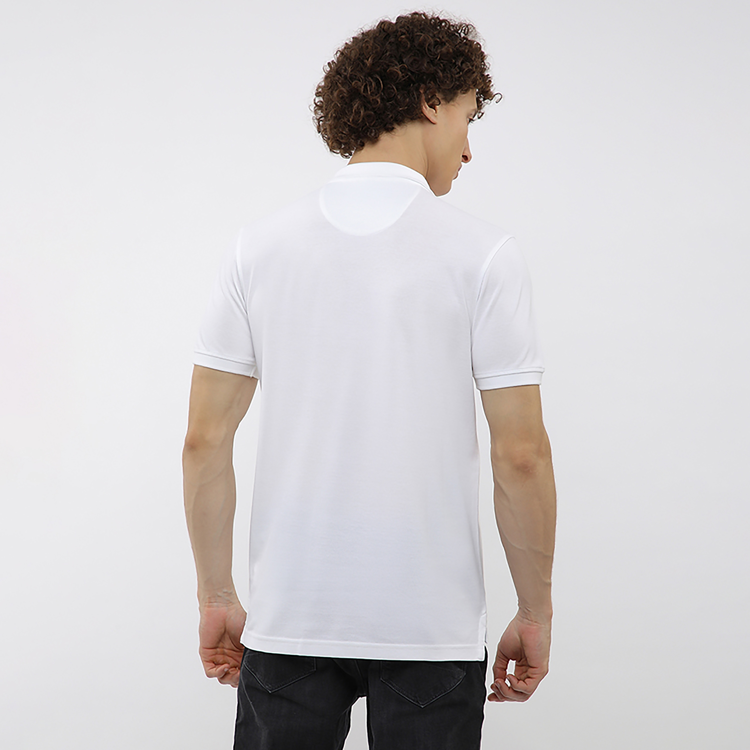 تيشيرت بولو رجالي بأكمام قصيرة وياقة وشعار بارز من بيفرلي هيلز بولو كلوب-men-clothing-tshirtsandpolos-polos-image-9