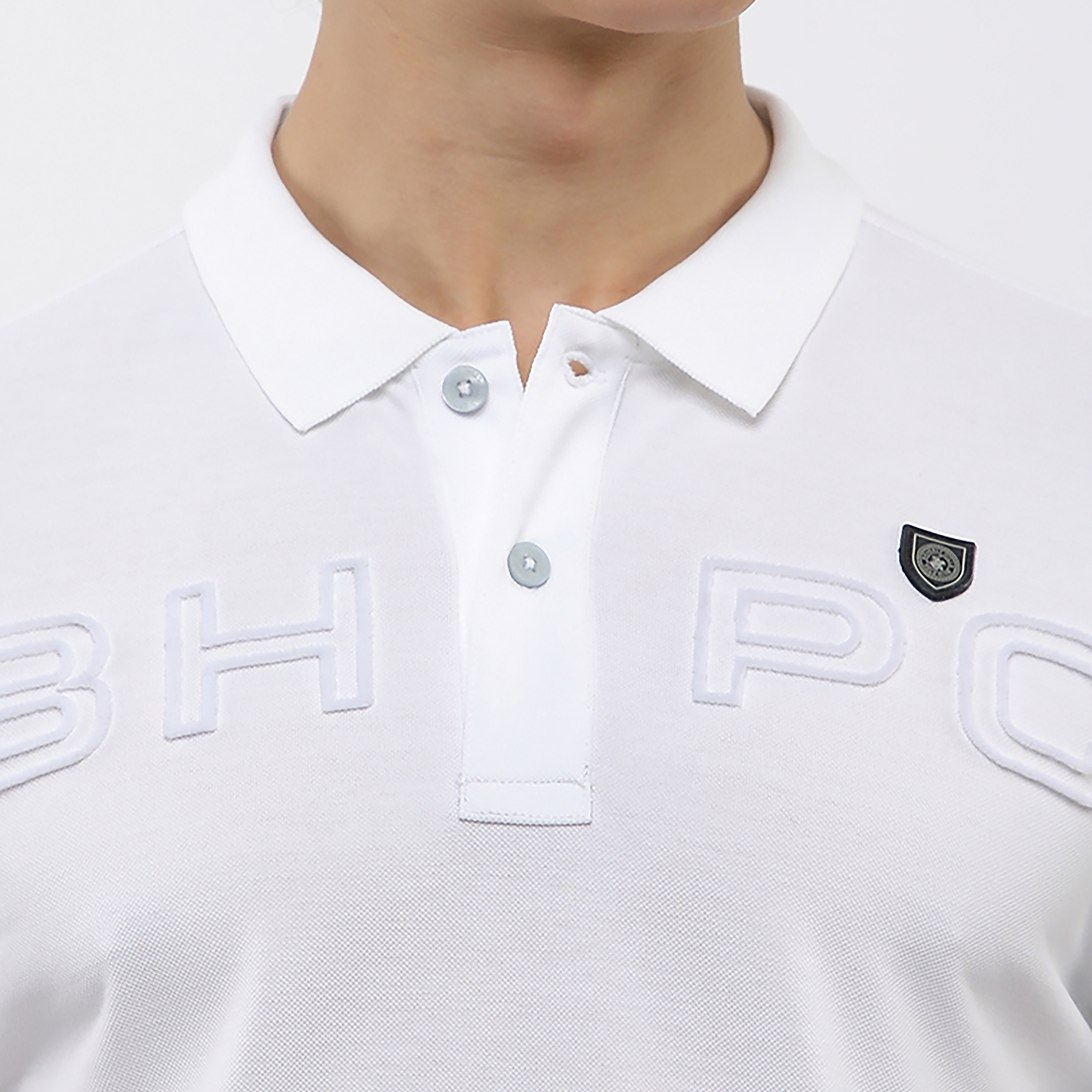 تيشيرت بولو رجالي بأكمام قصيرة وياقة وشعار بارز من بيفرلي هيلز بولو كلوب-men-clothing-tshirtsandpolos-polos-image-10