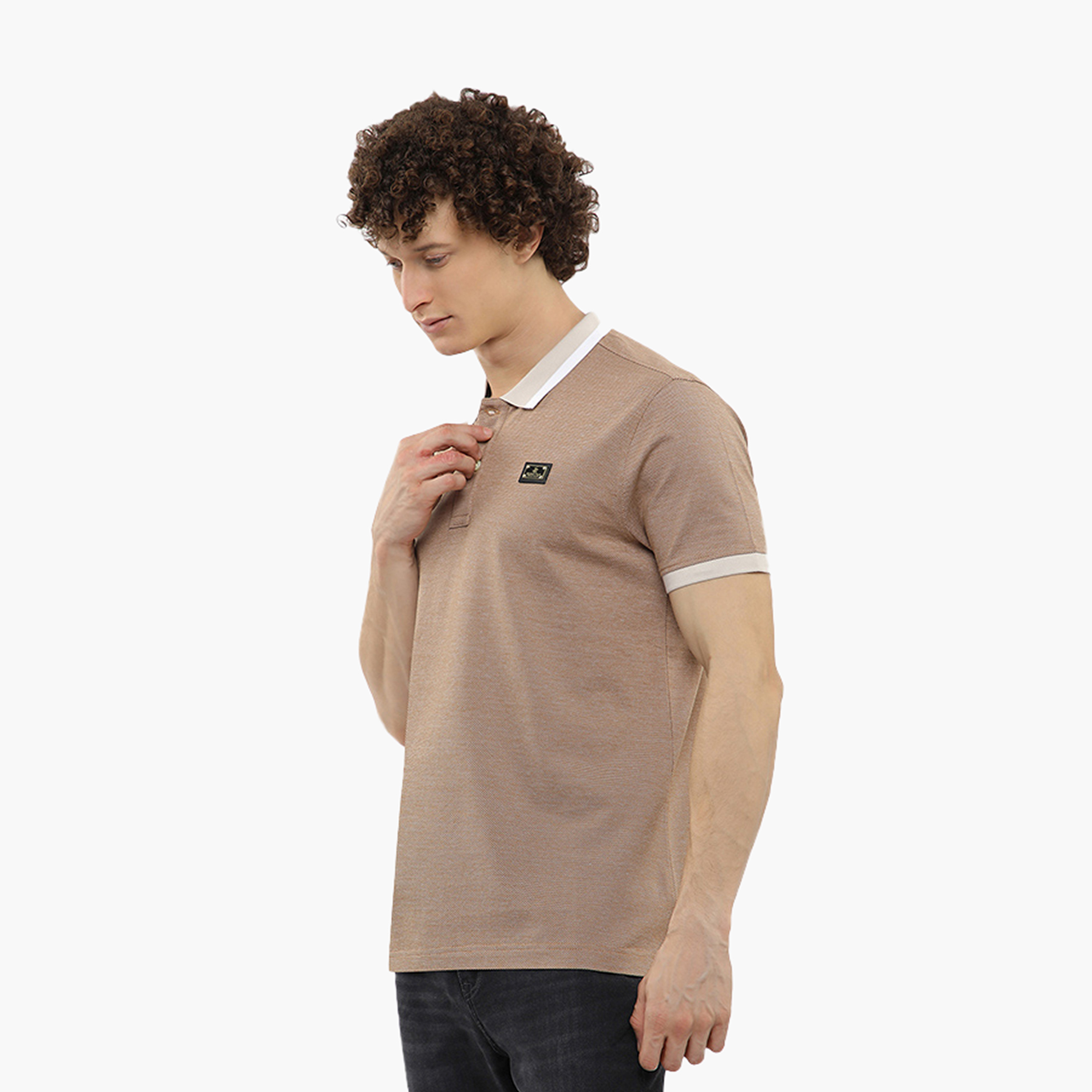 تي شيرت بولو رجالي بأكمام قصيرة وياقة منقوش من بيفرلي هيلز بولو كلوب-men-clothing-tshirtsandpolos-polos-image-12