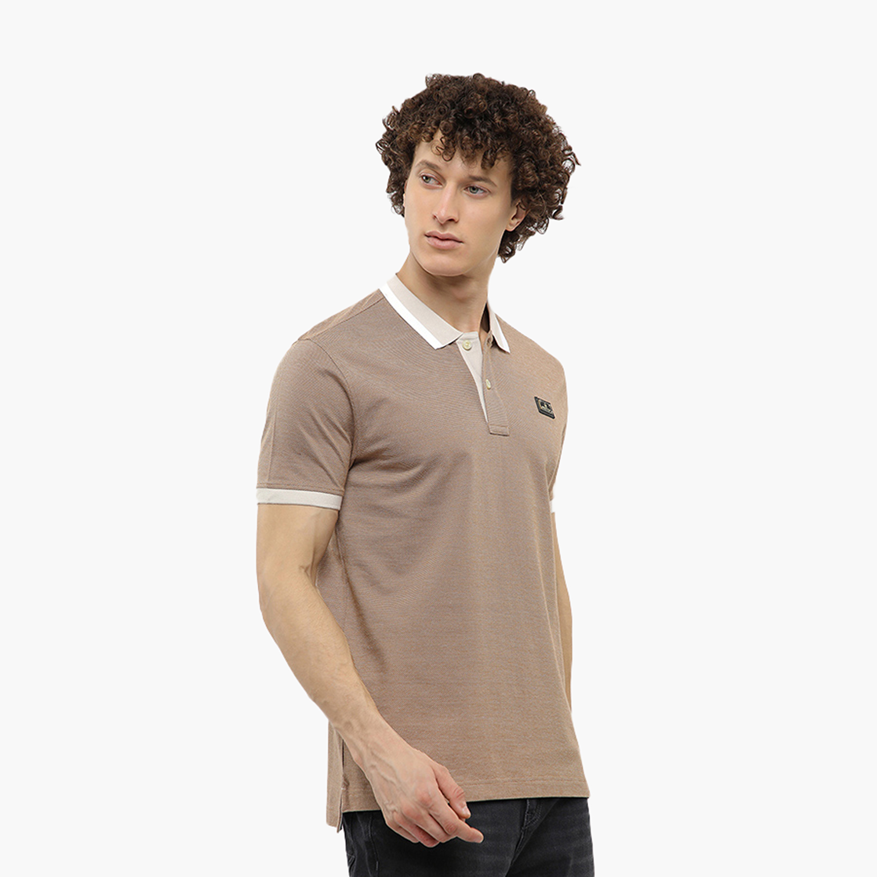 تي شيرت بولو رجالي بأكمام قصيرة وياقة منقوش من بيفرلي هيلز بولو كلوب-men-clothing-tshirtsandpolos-polos-image-13